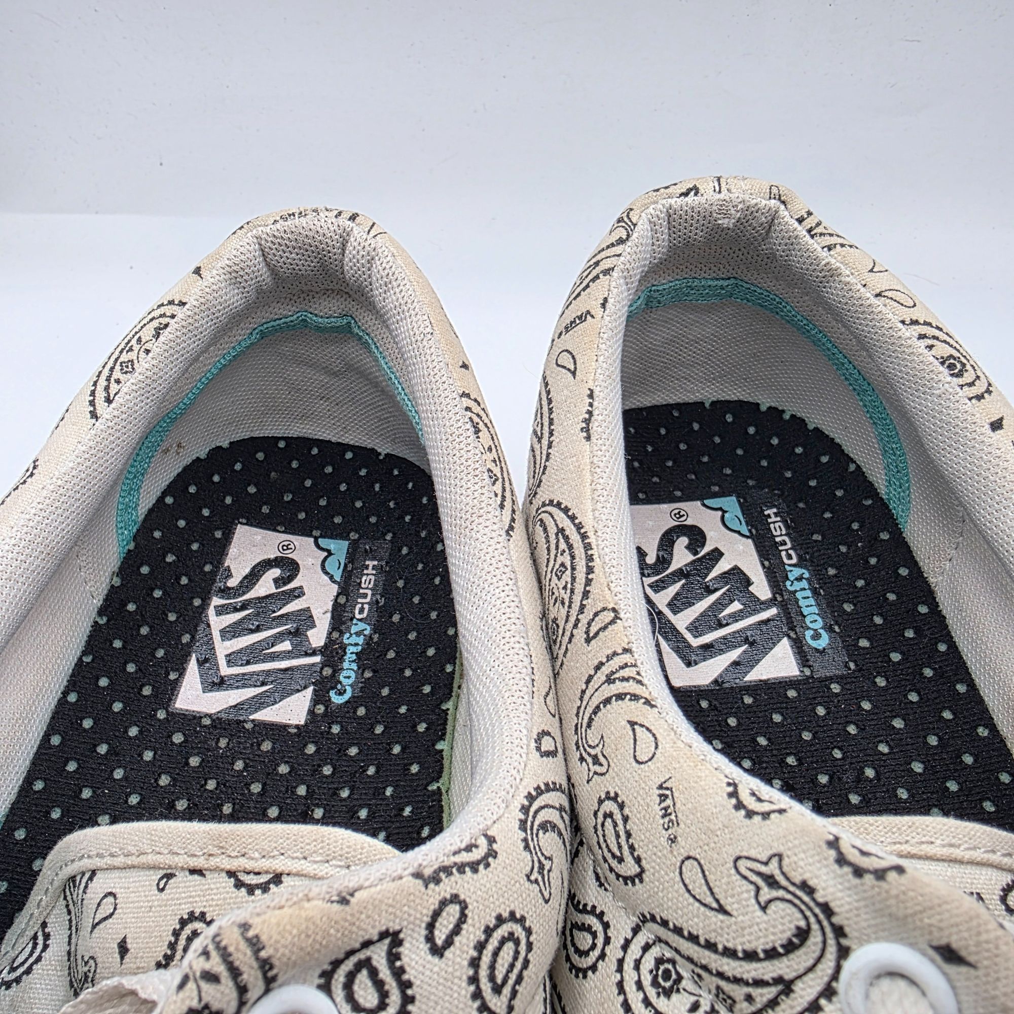 Vans VANS ComfyCush Era Mens Size 13 Paisley White Sneaker Shoes Size US 13 / EU 46 - 9 Thumbnail