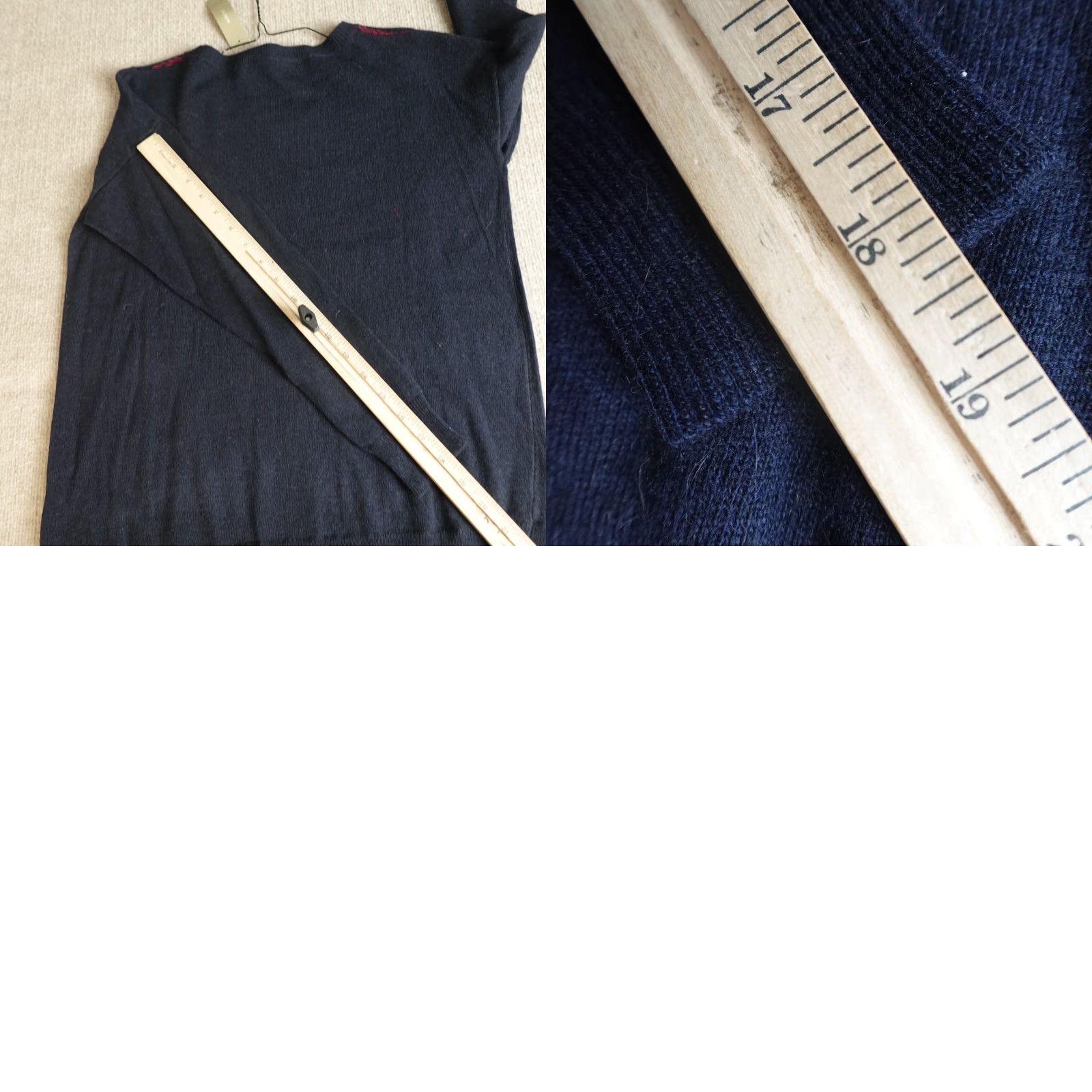 J.Crew J.Crew Womens Sweater Small Blue Textured Wool Angora Viscose 08424 NEW Size S / US 4 / IT 40 - 8 Thumbnail