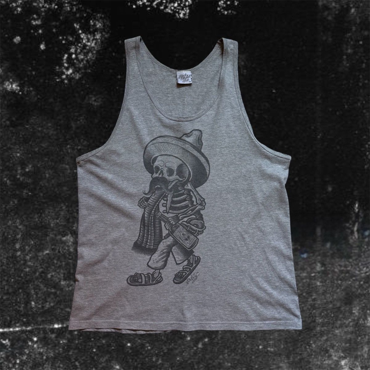 Vintage Vintage Y2K Black Market Art Tank Top Size US XL / EU 56 / 4 - 1 Thumbnail