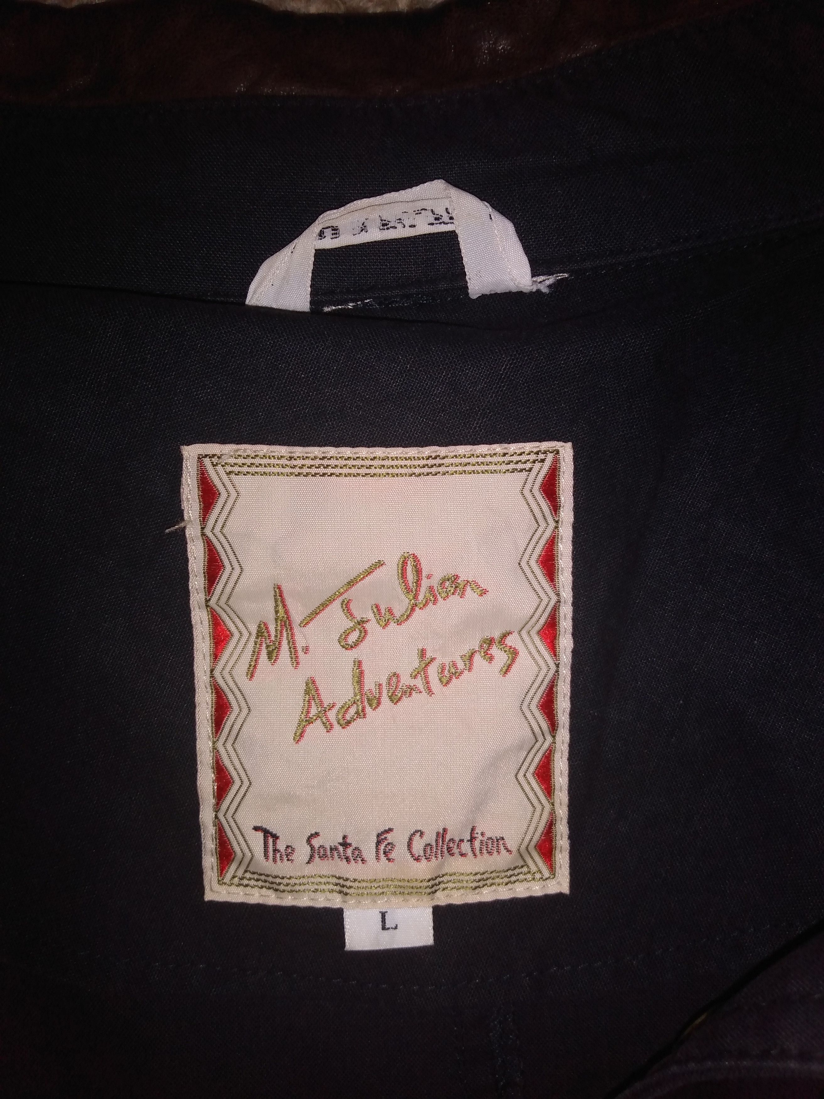 Other M. Julian Adventures black vintage duster Size US L / EU 52-54 / 3 - 3 Thumbnail