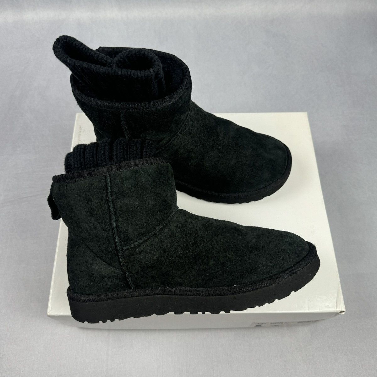 Sacai × Ugg FW18 Knit Classic Short Boots Size US 9 / IT 39 - 3 Thumbnail