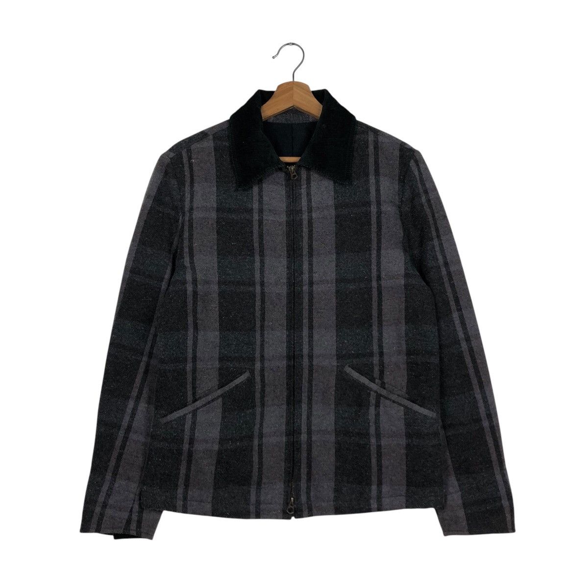 Japanese Brand 📌Vintage Chore Jacket Plst Tartan Design Issey Miyake Size US S / EU 44-46 / 1 - 2 Thumbnail