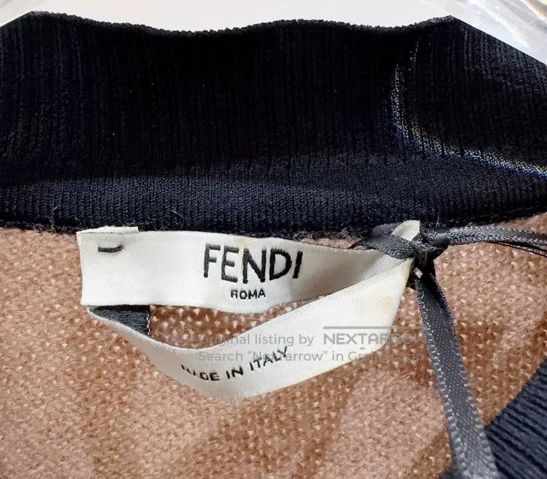 Fendi Fendi Cashmere Knit Cardigan Size XS / US 0-2 / IT 36-38 - 2 Thumbnail