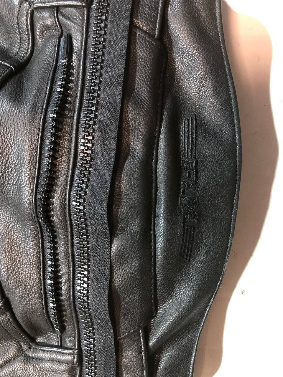 Leather FLM Racing Moto Leather Pants Vintage Size US 28 / EU 44 - 9 Thumbnail