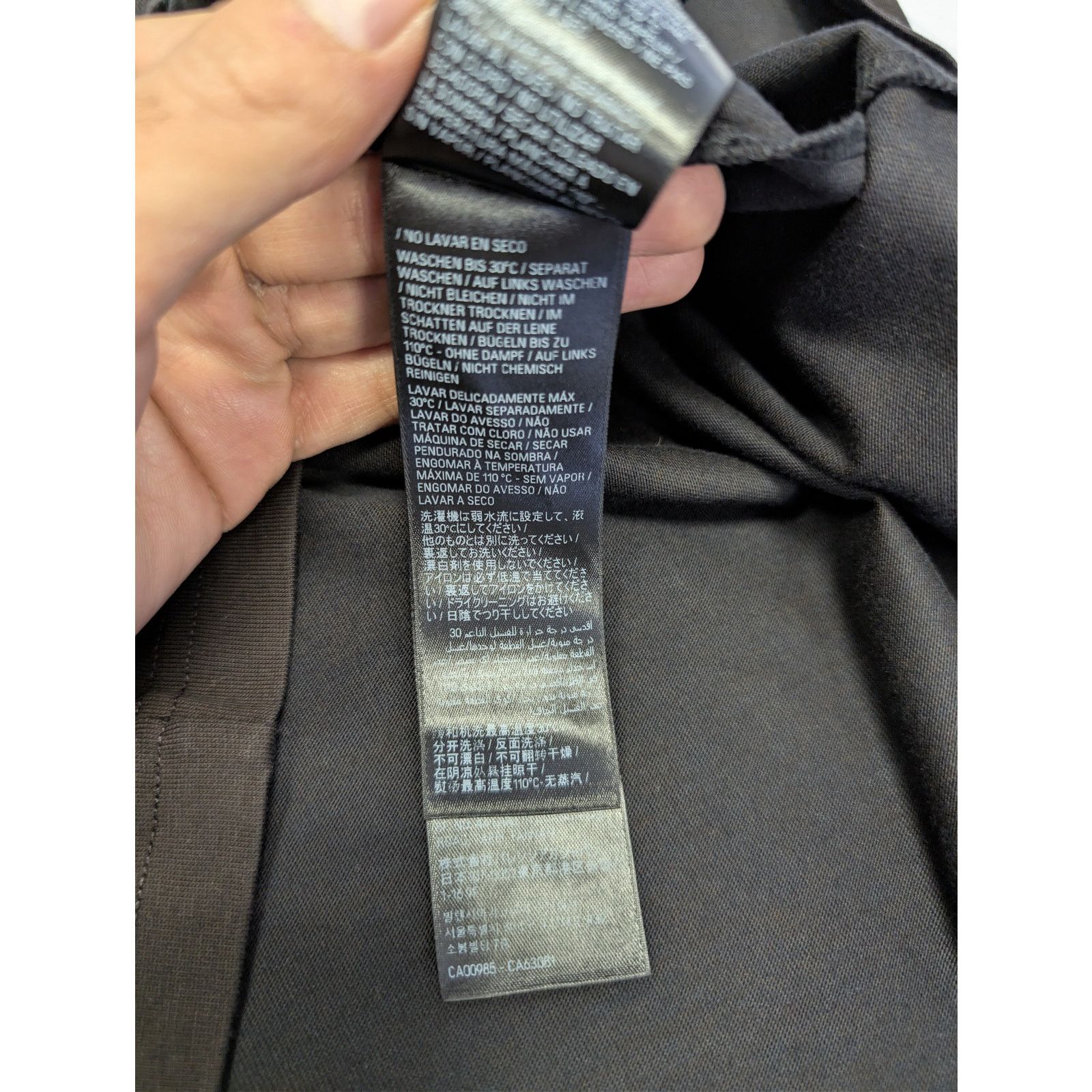 Balenciaga o1rshd1 Beverly Hills Vintage Jersey T-Shirt in Washed Black Size US M / EU 48-50 / 2 - 17 Thumbnail
