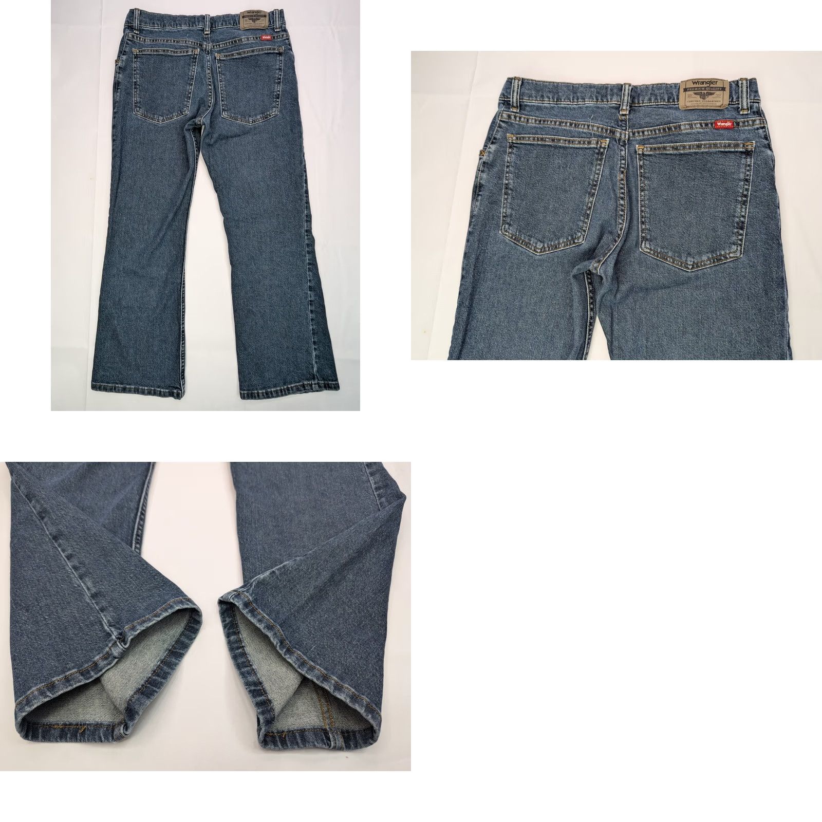 Wrangler Wrangler Bootcut Jeans Women 16 Husky 30x27 Denim Blue Mid Rise Classic Western 90s? Size 38" / US 16 / IT 52 - 8 Thumbnail