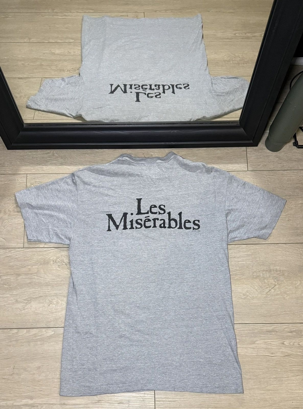 Hanes Vintage 1986 Los Miserables Band Tour Merch Single Stitch Size US L / EU 52-54 / 3 - 2 Thumbnail