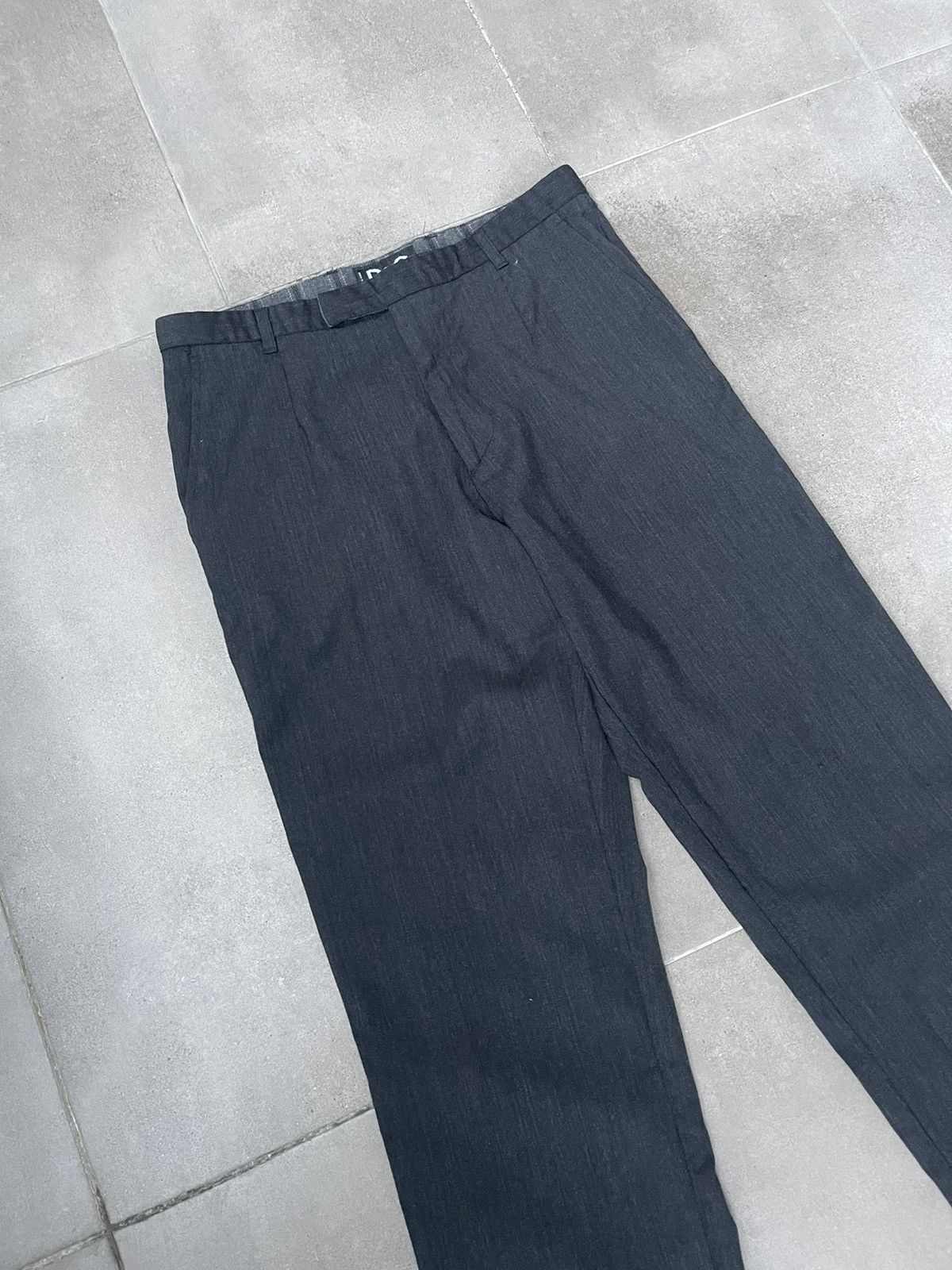 Dolce & Gabbana Dolce & Gabbana Dark Grey Wool Back Pocket Casual Pants Size US 30 / EU 46 - 9 Thumbnail