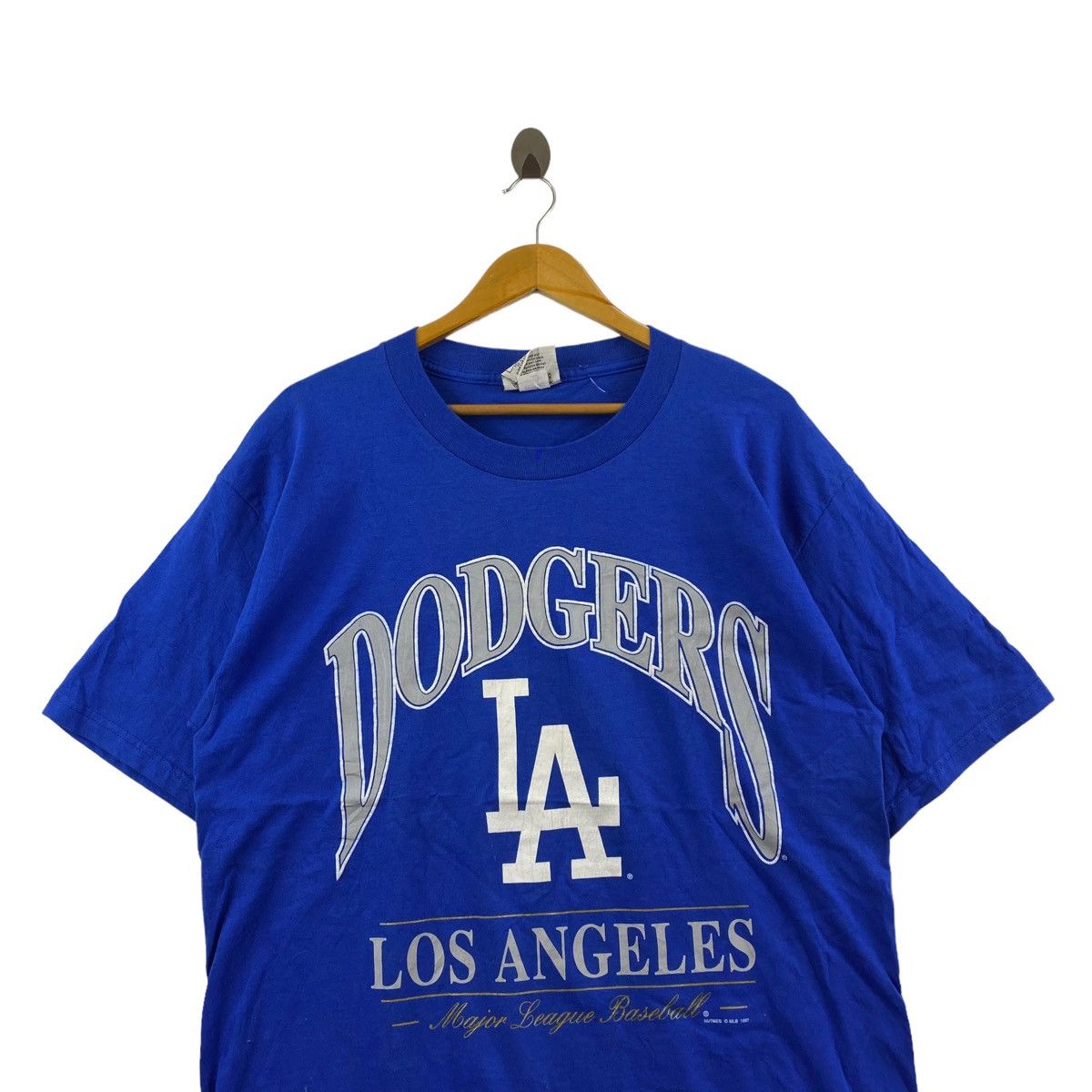 MLB × Vintage Vintage 90s LA DODGERS Mlb Usa Baseball Lee Blue Short Size US L / EU 52-54 / 3 - 2 Thumbnail