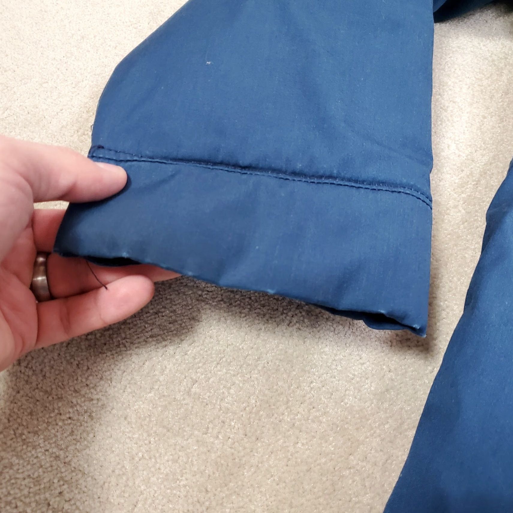 Vintage VINTAGE Woolrich Jacket Mens XL Blue Chore Barn Coat Made In USA 90s Woolrich Jacket Mens Blue 90s USA Chore Barn Coat XL Vintage Size US XL / EU 56 / 4 - 5 Thumbnail
