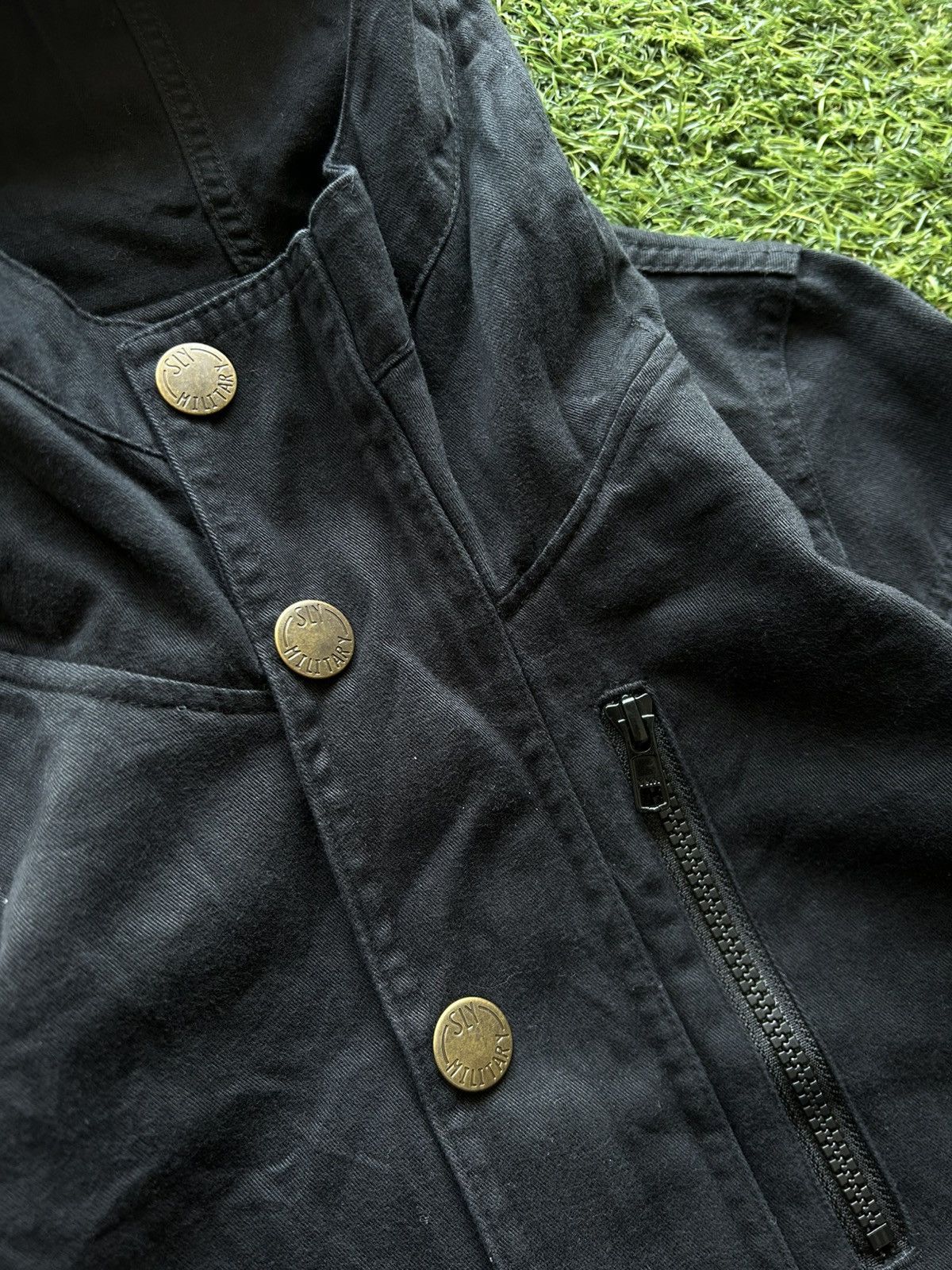 If Six Was Nine 💥OFFER🔥SLY Military Japanese Brand Hooded Field Jacket Size US M / EU 48-50 / 2 - 3 Thumbnail