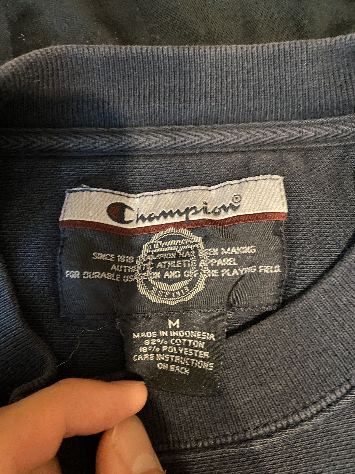 Champion × Vintage Champion Rhode Island College Sweatshirt Size US M / EU 48-50 / 2 - 4 Thumbnail