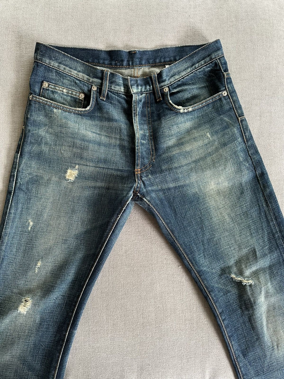 image of Dior Homme « Under My Car » Jeans in Blue, Men's (Size 30)