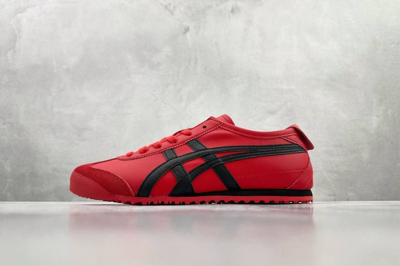 Onitsuka Tiger Unisex Onitsuka Tiger Mexico Red Black Size US 9.5 / EU 42-43 - 8 Thumbnail
