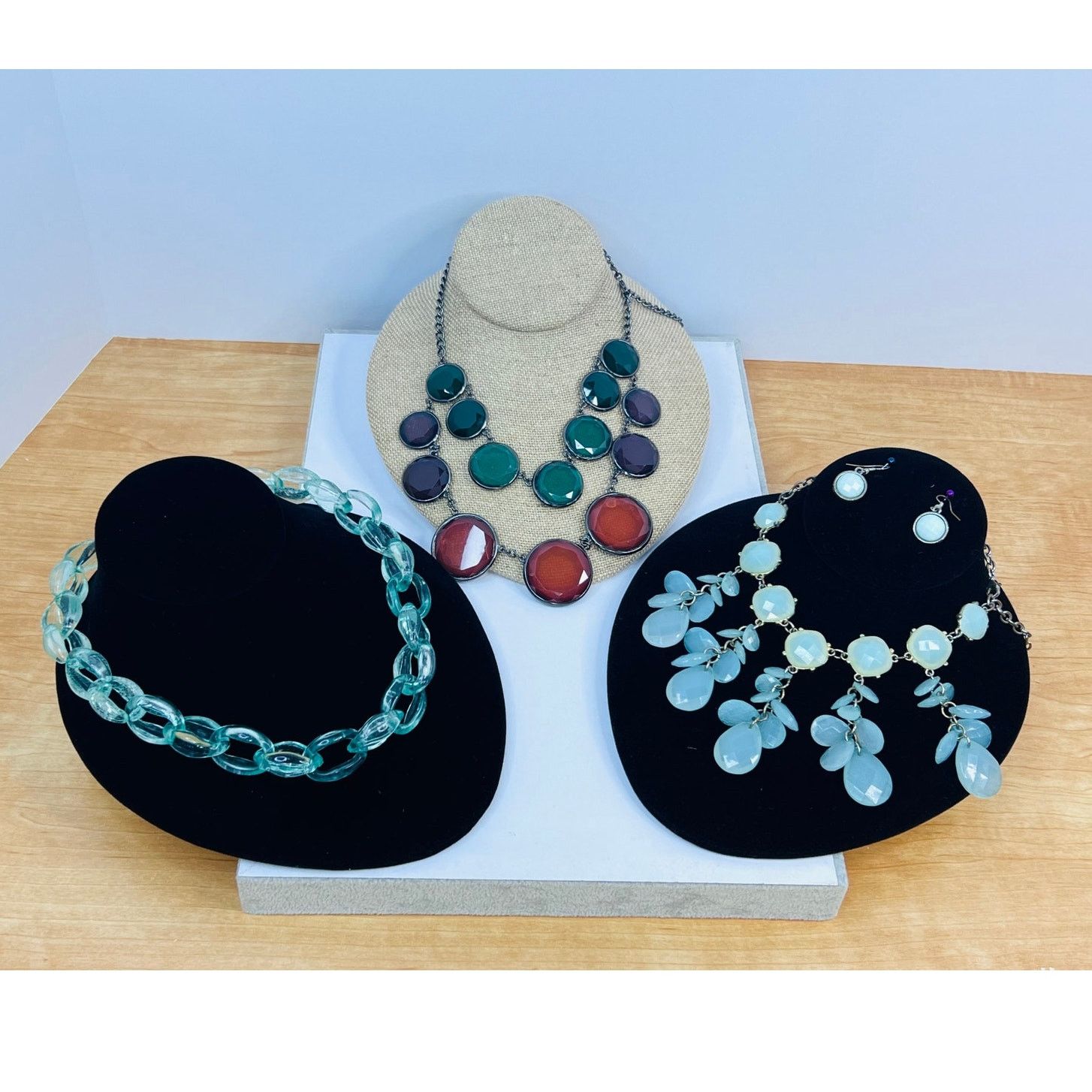 & Other Stories Set of 3 - Vintage Acrylic Necklace Size ONE SIZE - 1 Thumbnail
