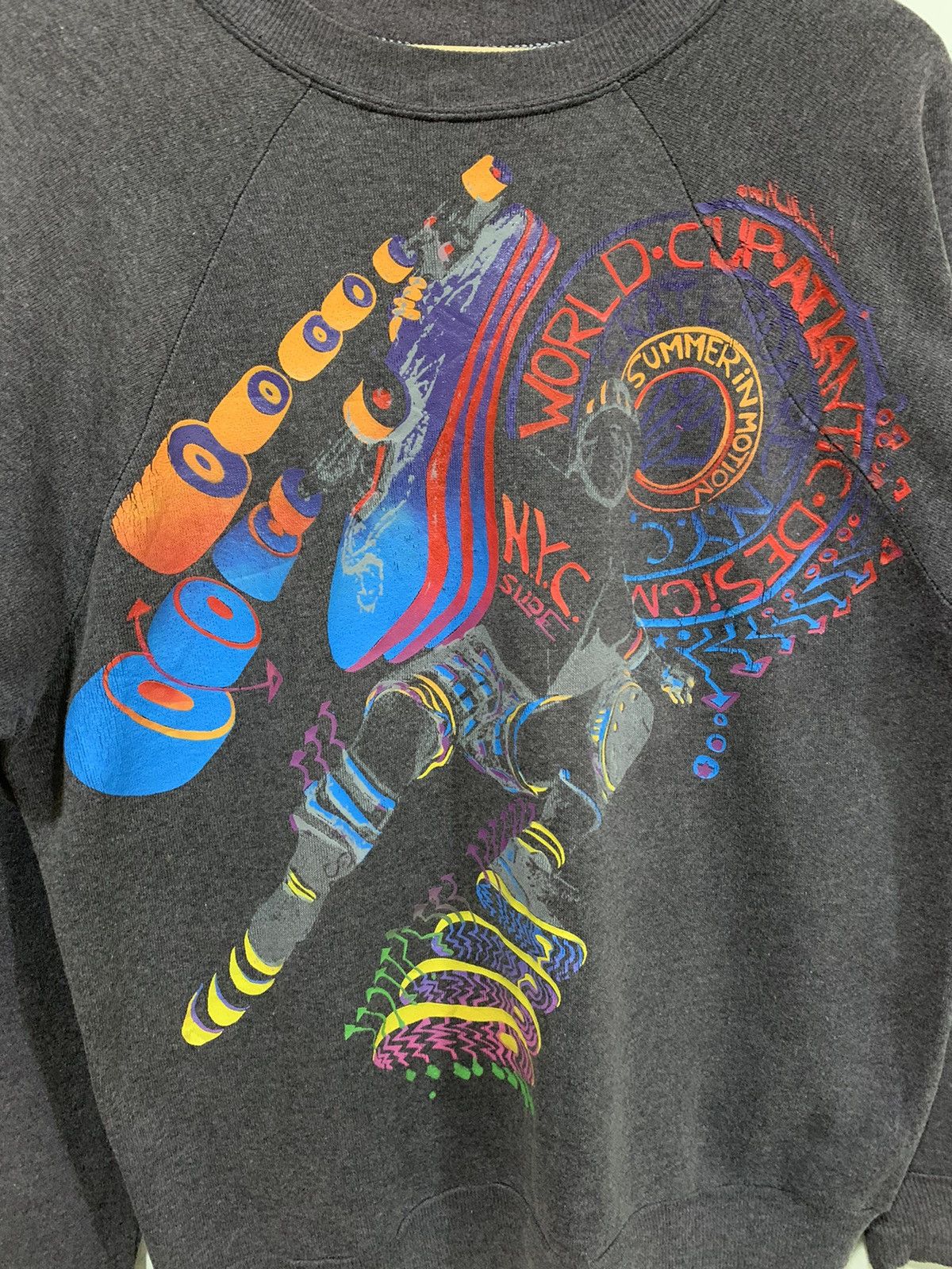 Other Vintage 80s Skateboard nyc slide sweatshirt Size US L / EU 52-54 / 3 - 5 Thumbnail