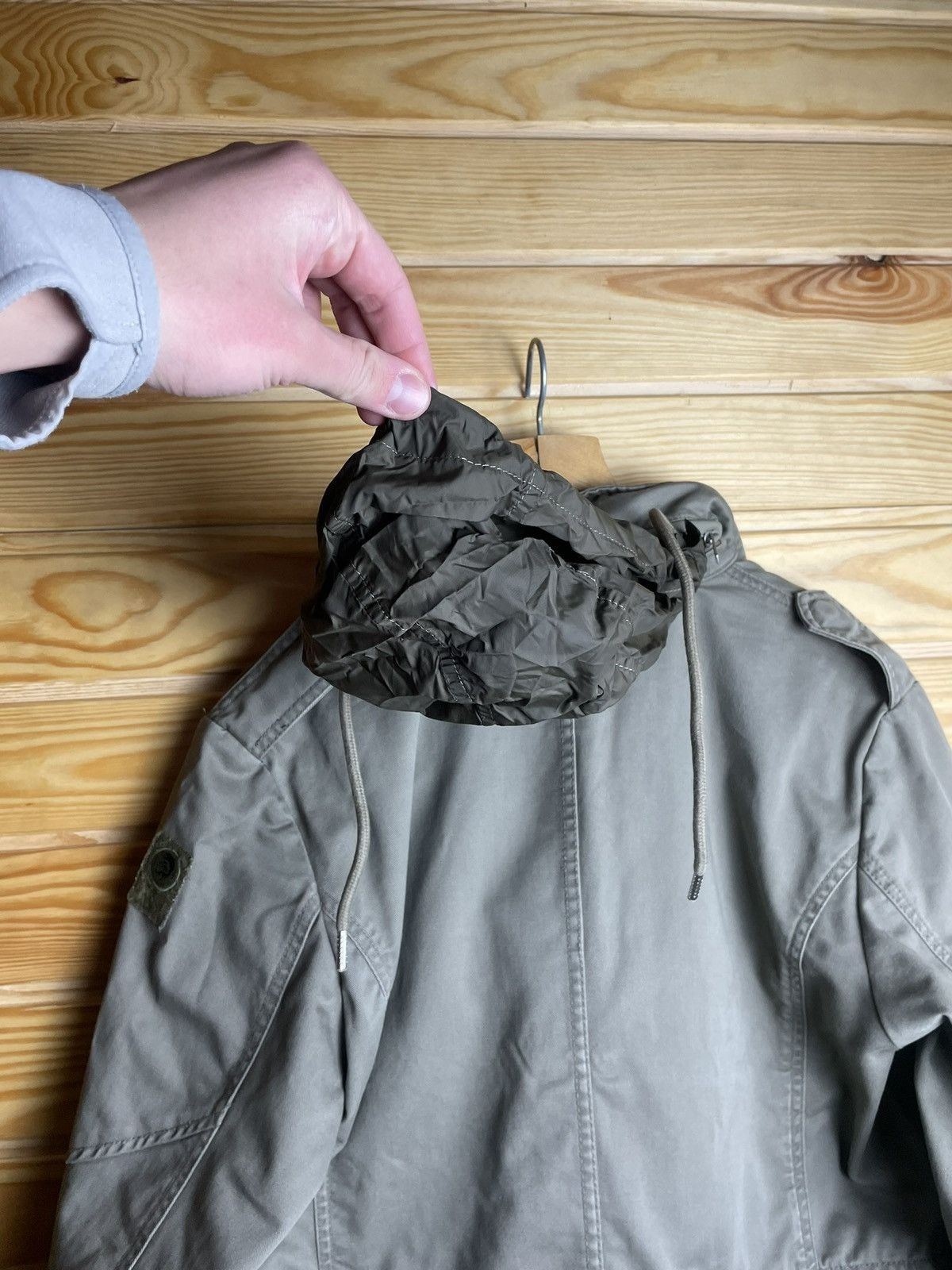 Diesel × Vintage Vintage Diesel Cargo Jacket Haki Size L Size US L / EU 52-54 / 3 - 10 Thumbnail