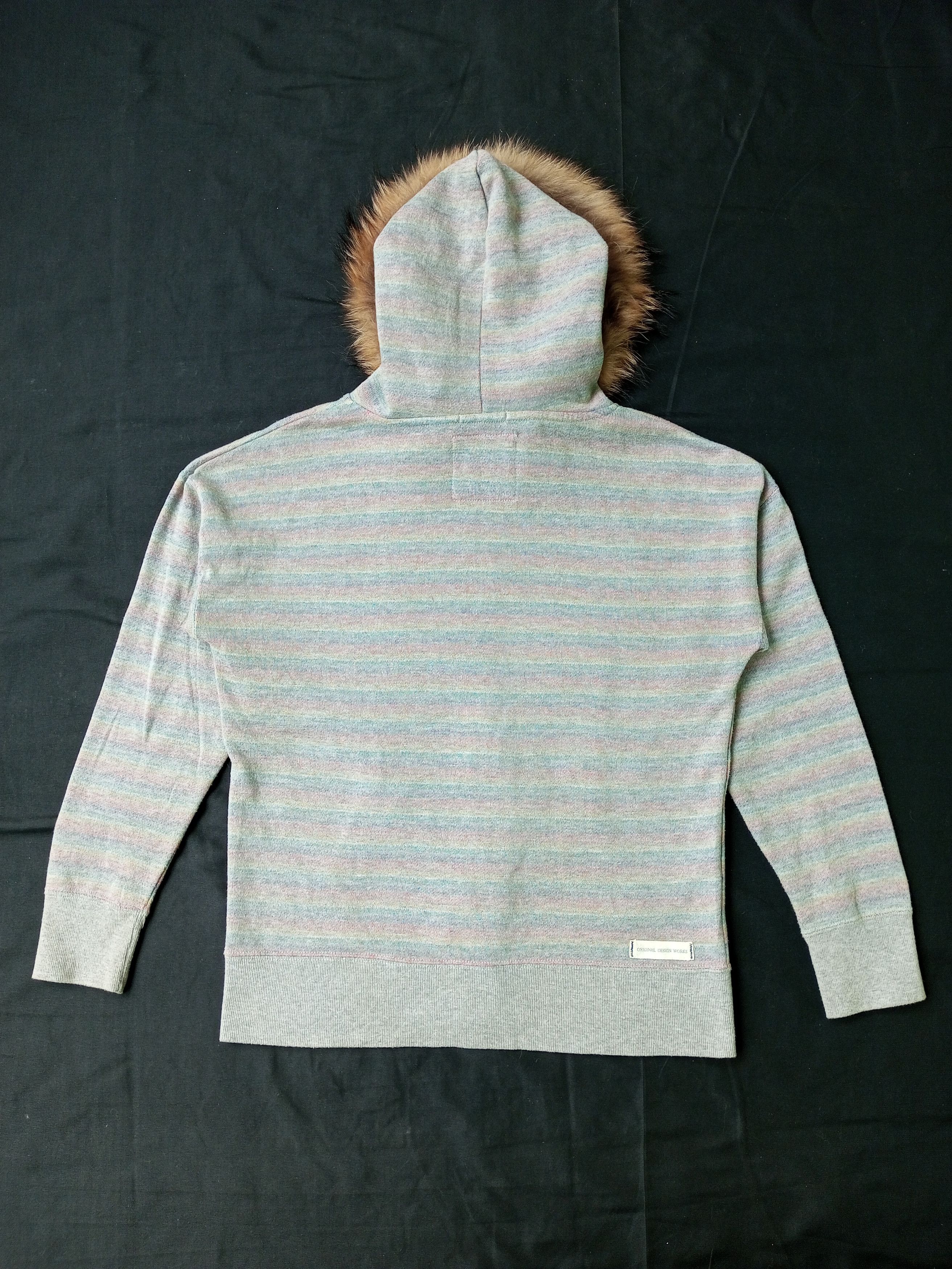 If Six Was Nine UNDER WRAPS Rainbow inside Fur Zip Up Hoodie Size US M / EU 48-50 / 2 - 14 Thumbnail