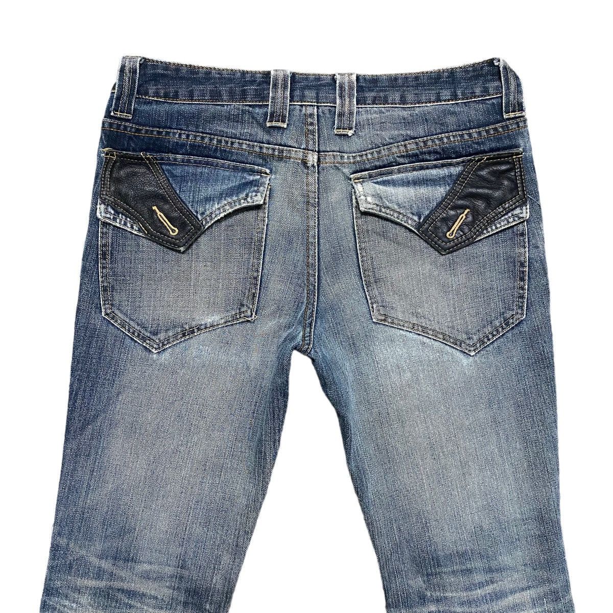 Japanese Brand Japanese Brand TRIXY Thrashed Mudmax Flare Jeans Size US 30 / EU 46 - 12 Thumbnail