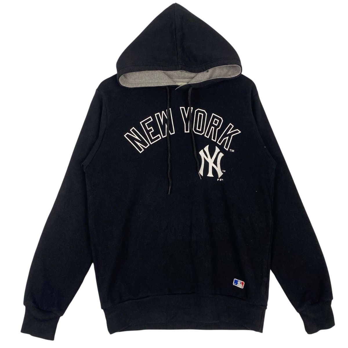 Other Vintage New York Yankees Hoodie Sweater Black Big Logo Size US L / EU 52-54 / 3 - 1 Thumbnail