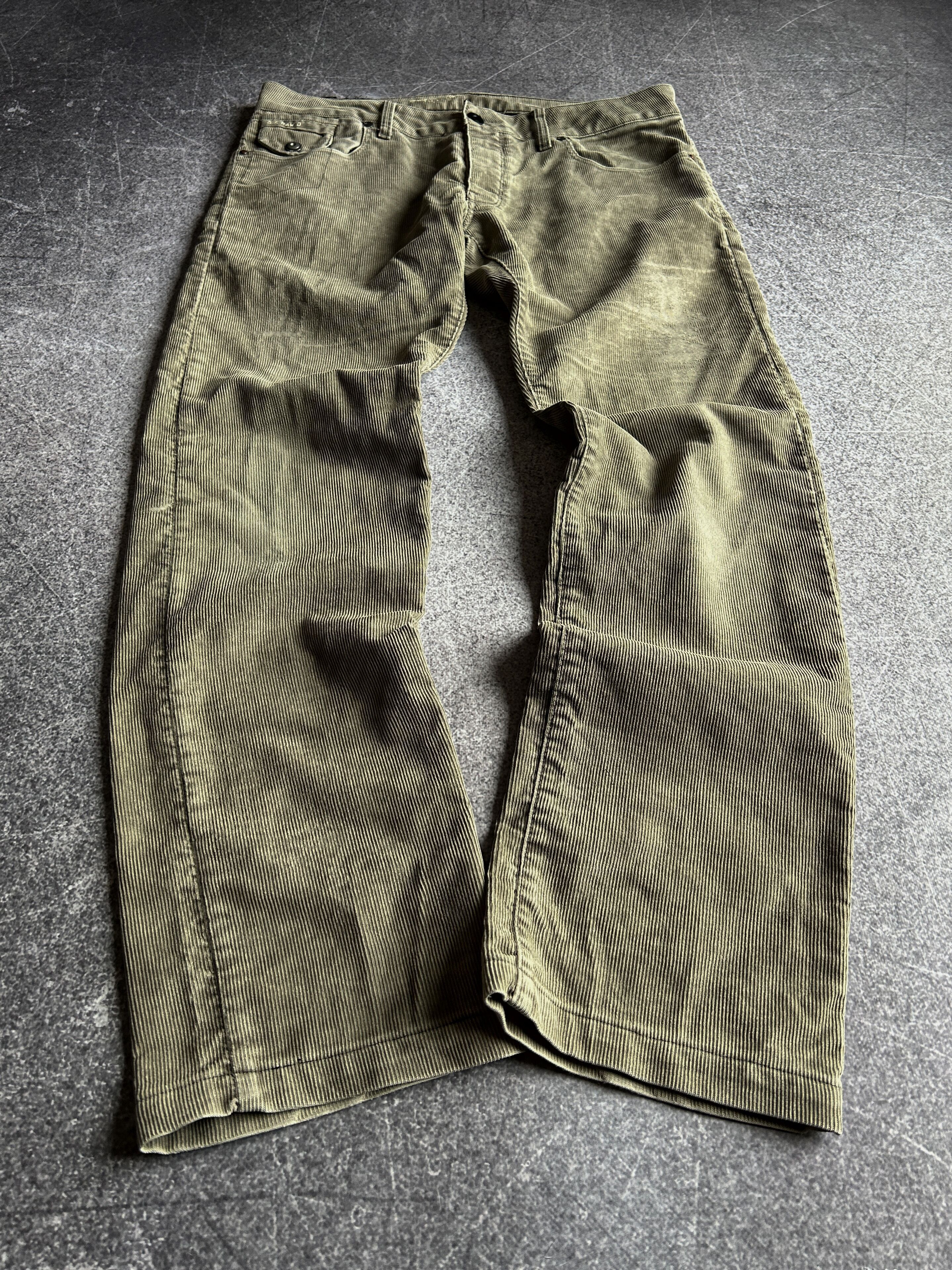 G-Star 💥 HYSTERIC GLAMOUR BALENCI STYLE CORDUROY GSTAR PANTS Size US 32 / EU 48 - 1 Thumbnail