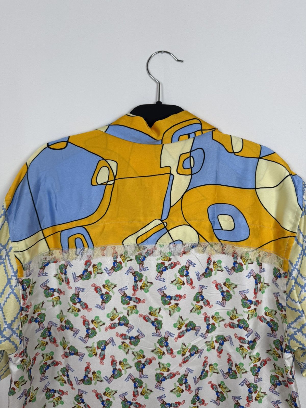 Marni MARNI x BRUNO BOZZETTO Silk Oversized Short Sleeve Shirt Size US S / EU 44-46 / 1 - 4 Thumbnail
