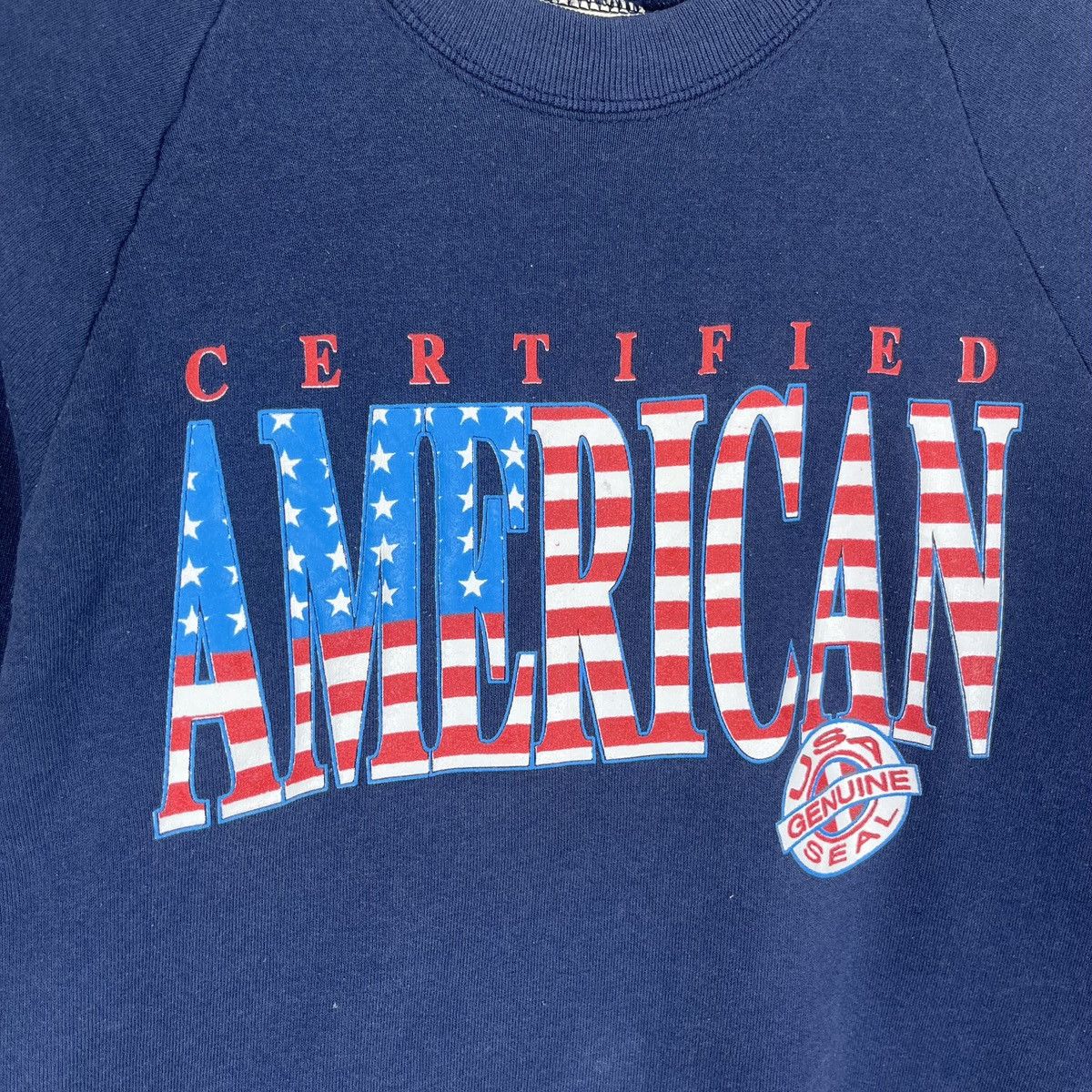 Fruit Of The Loom × Vintage Vintage 90s Fruit Of Loom Tag Certified American Printed Size US S / EU 44-46 / 1 - 4 Thumbnail