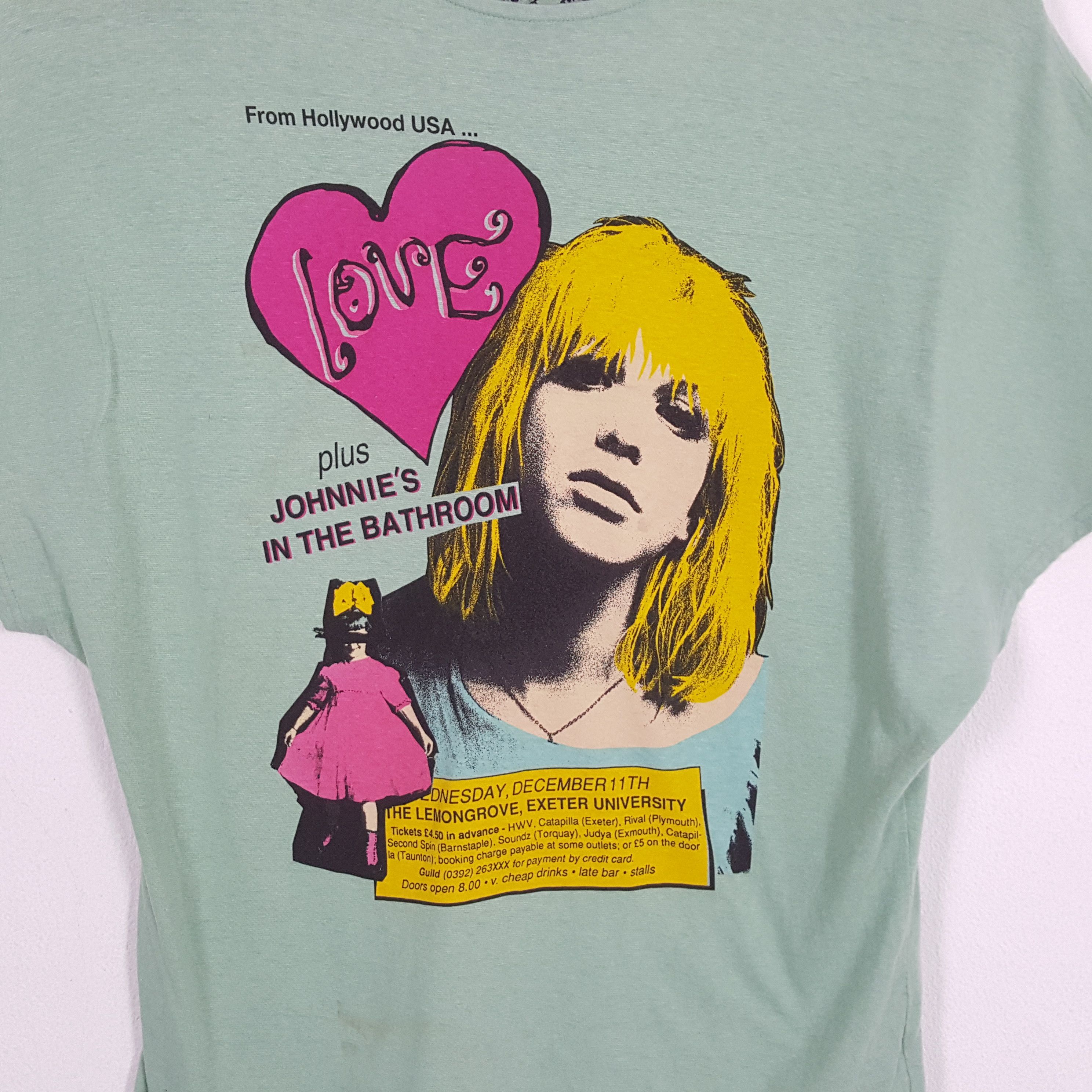Hysteric Glamour × Japanese Brand × Vintage HYSTERIC GLAMOUR Japanese Brand Fashion Style Tshirt Size M / US 6-8 / IT 42-44 - 2 Thumbnail