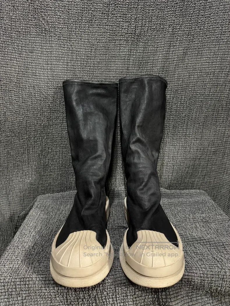 Rick Owens RICK OWENS Tall Shell-toe Lamb Leather God Boot Size US 7.5 / EU 40-41 - 5 Thumbnail