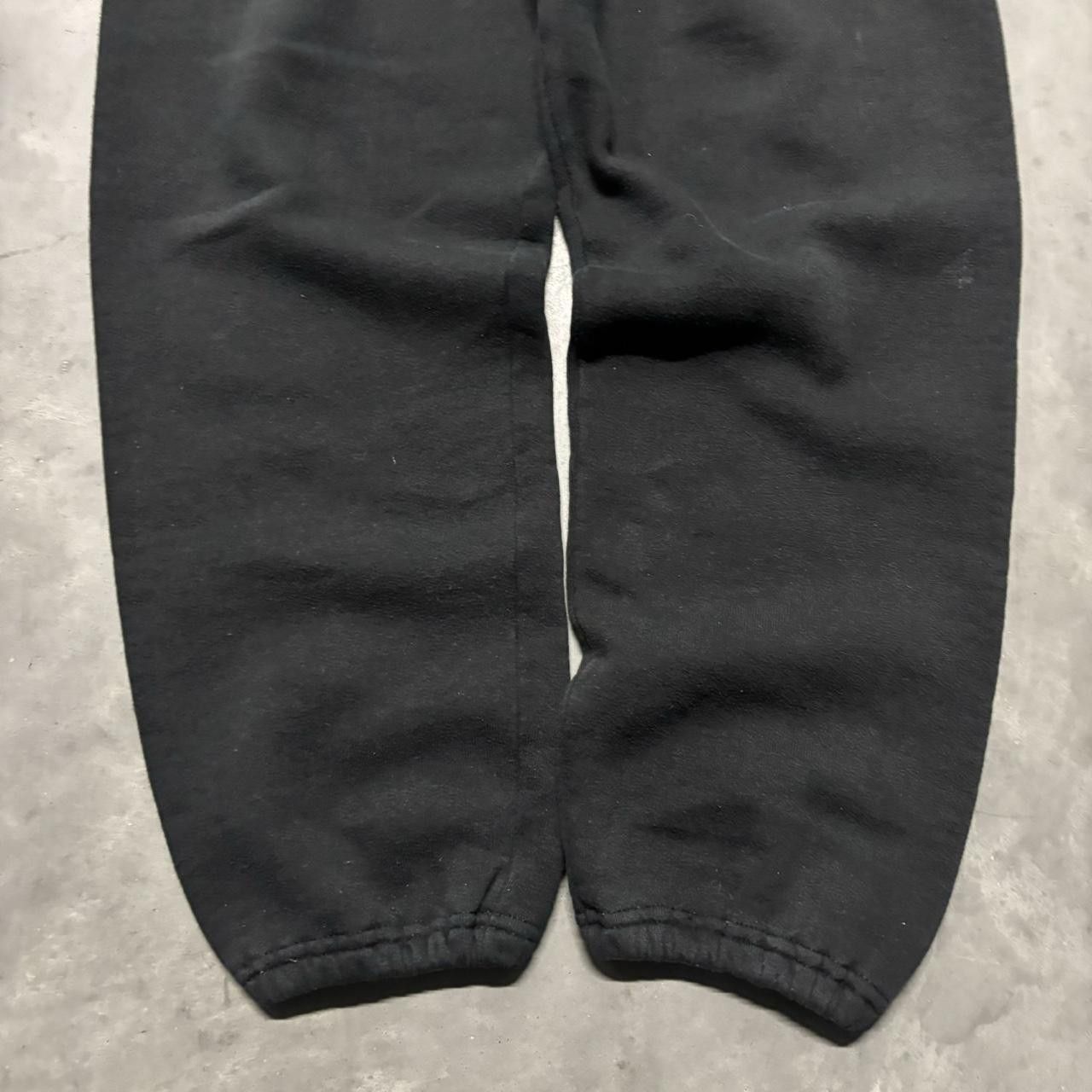 Russell Athletic × Vintage Crazy Vintage 90s Black Russell Made In USA Essential Sweatpants! Size US 30 / EU 46 - 5 Thumbnail