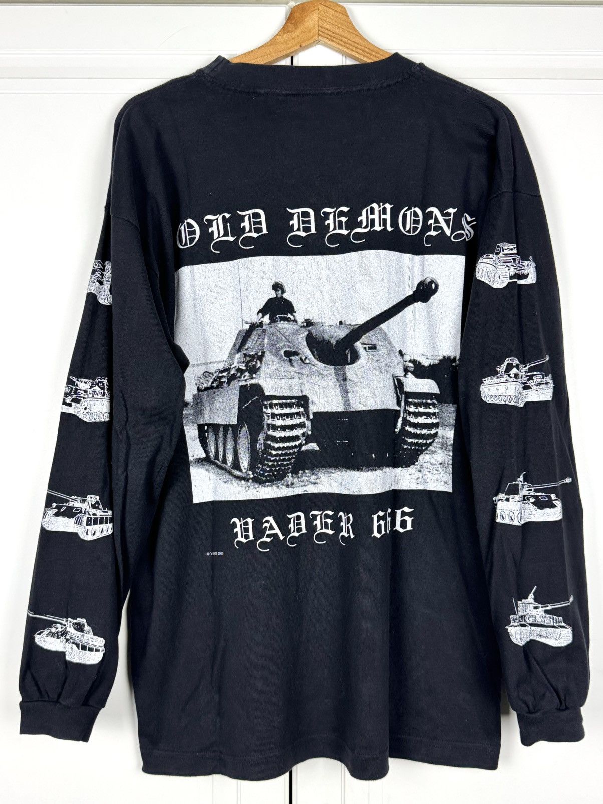 Vintage Vader 666 Cold Demons 2000 Official Longsleeve Size US XL / EU 56 / 4 - 5 Thumbnail