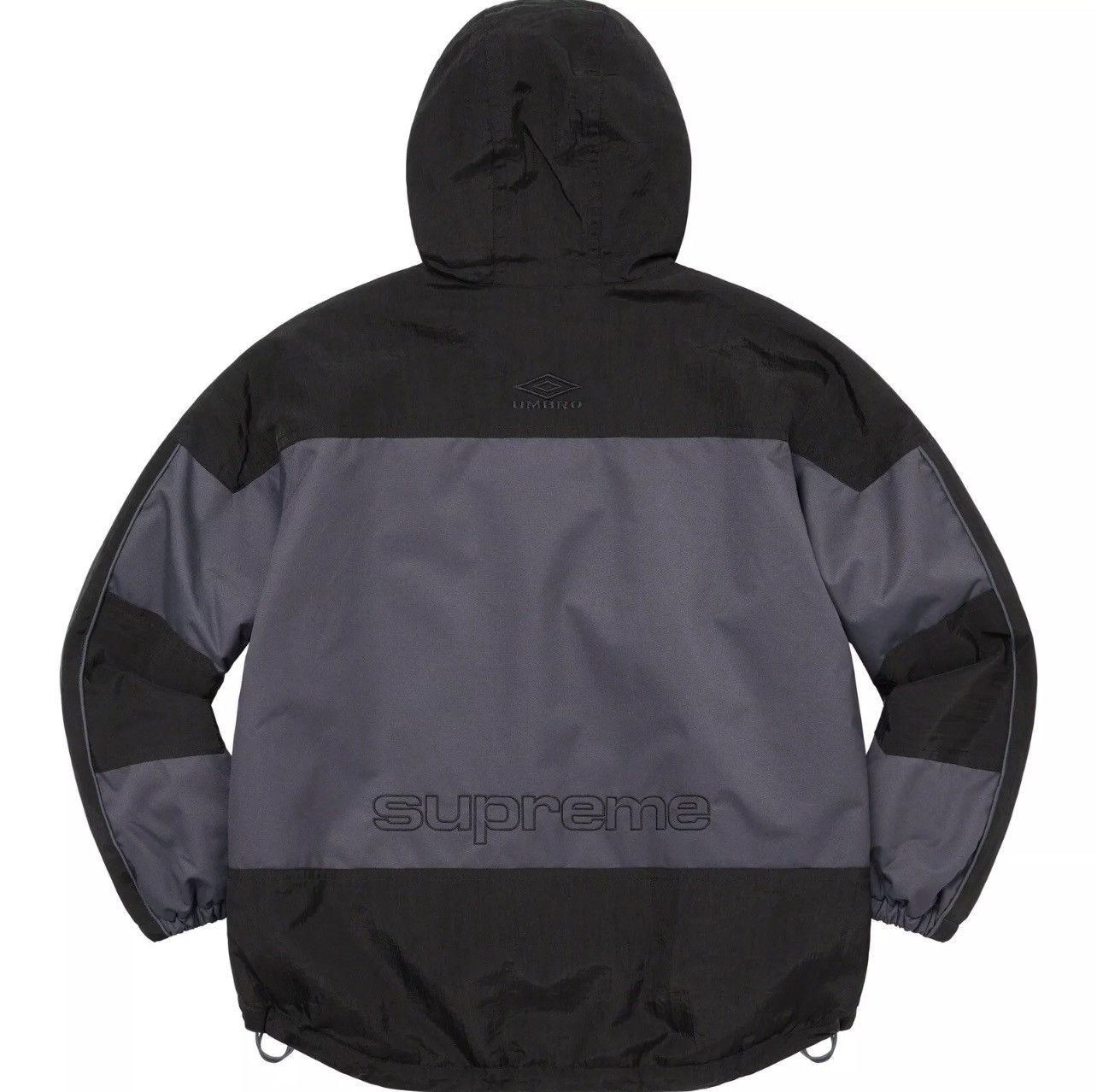 Supreme × Umbro SUPREME®/UMBRO HOODED ANORAK Dark Purple Jacket Size XL Size US XL / EU 56 / 4 - 2 Thumbnail