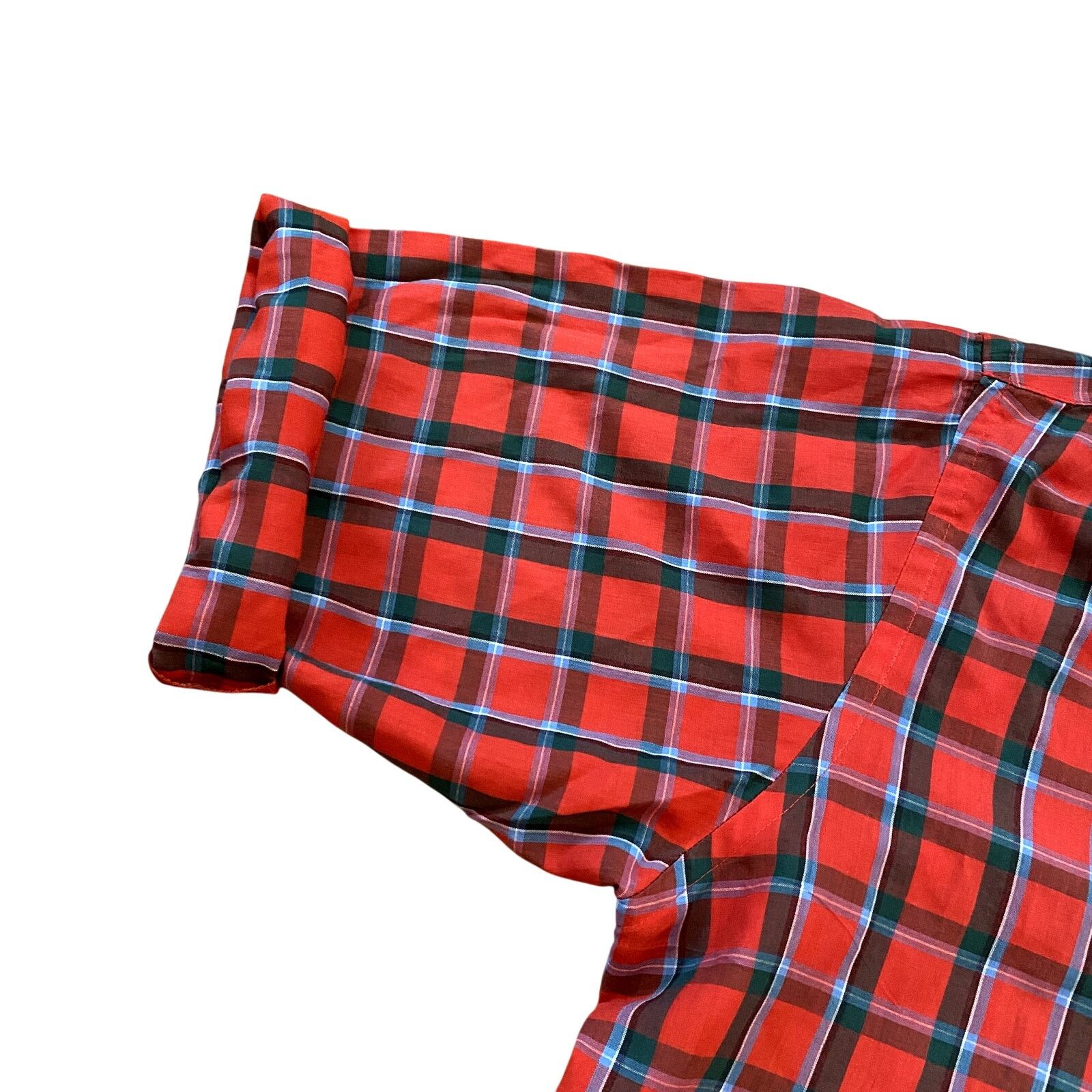 McGregor × Vintage Vintage McGregor Plaid Short Sleeve Button Down Shirt Size US M / EU 48-50 / 2 - 6 Thumbnail