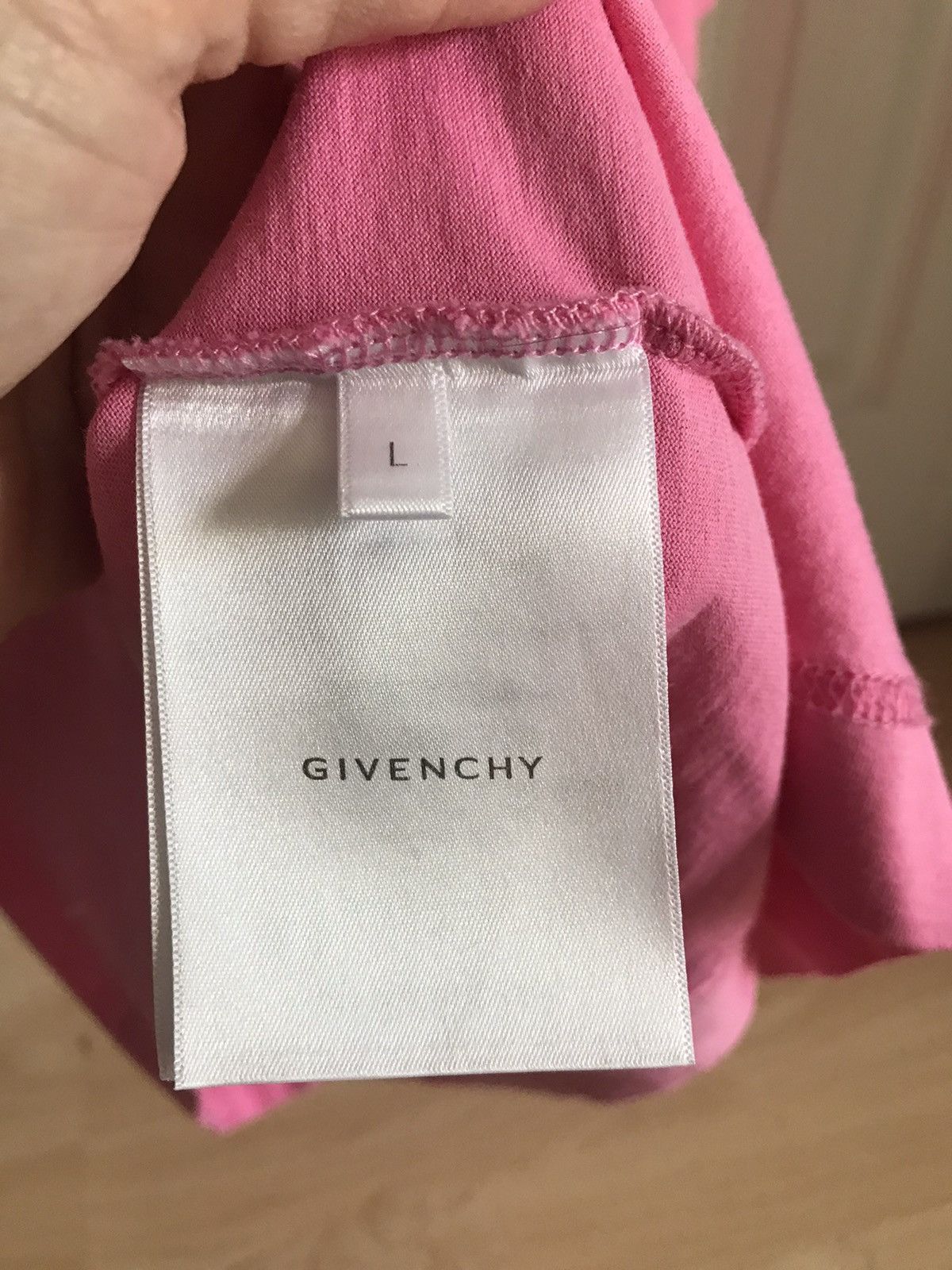 Givenchy Givenchy College Embroided T-Shirt Size US L / EU 52-54 / 3 - 5 Thumbnail