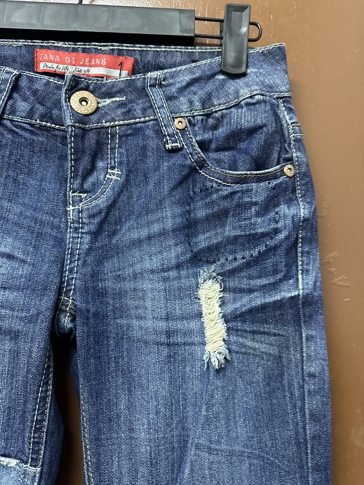 Other Vintage Zana Di Jeans Size 26" / US 2 / IT 38 - 3 Thumbnail