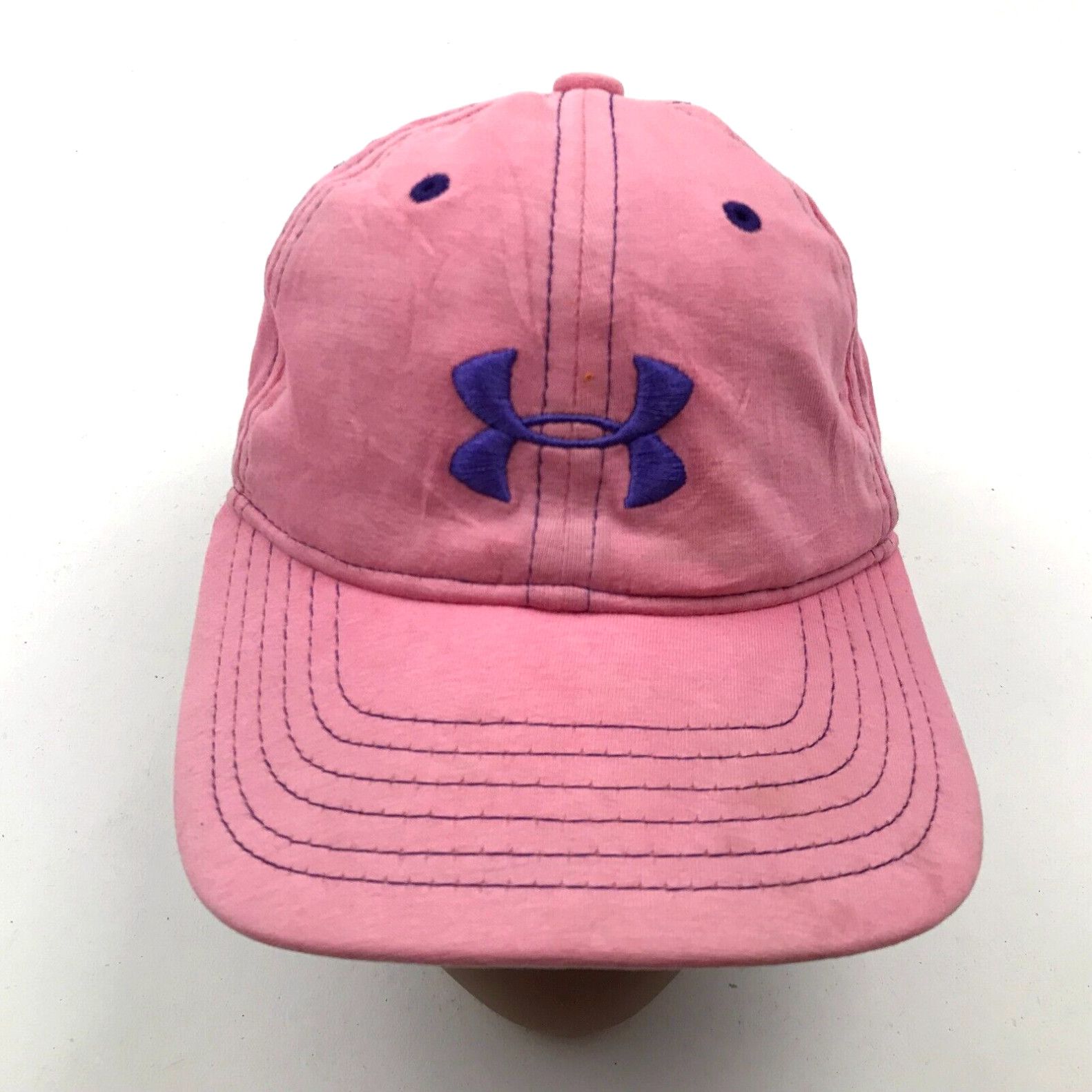 Under Armour hat camo pink womens adjustable size