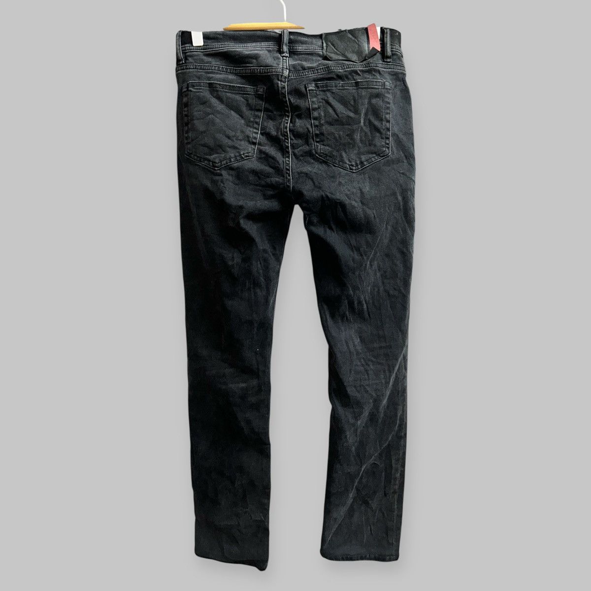 Acne Studios North Used Black Slim Fit Jeans Size US 30 / EU 46 - 4 Thumbnail