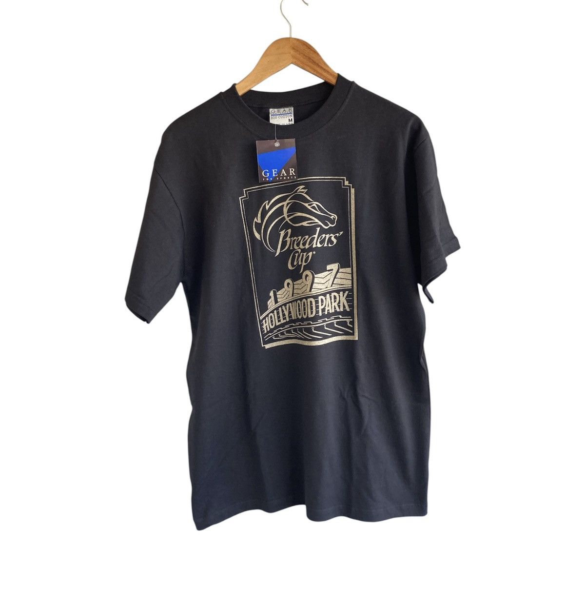 Gear for Sports Vintage 1997 Breeders Cup Hollywood Park DS w Tags T Shirt Size US M / EU 48-50 / 2 - 2 Thumbnail