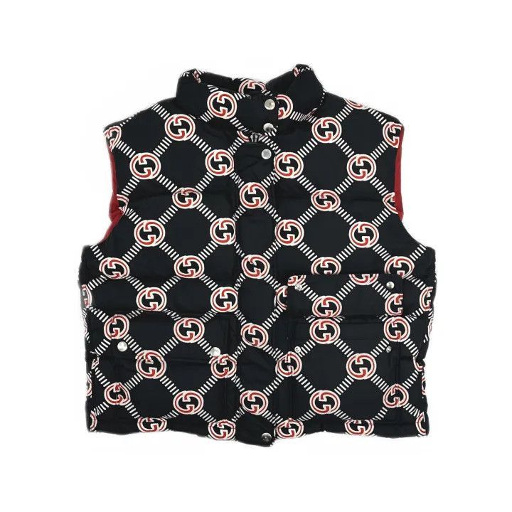 Gucci Gucci FW21 Black Logo Print Vest for Women-2507 Size M / US 6-8 / IT 42-44 - 8 Thumbnail