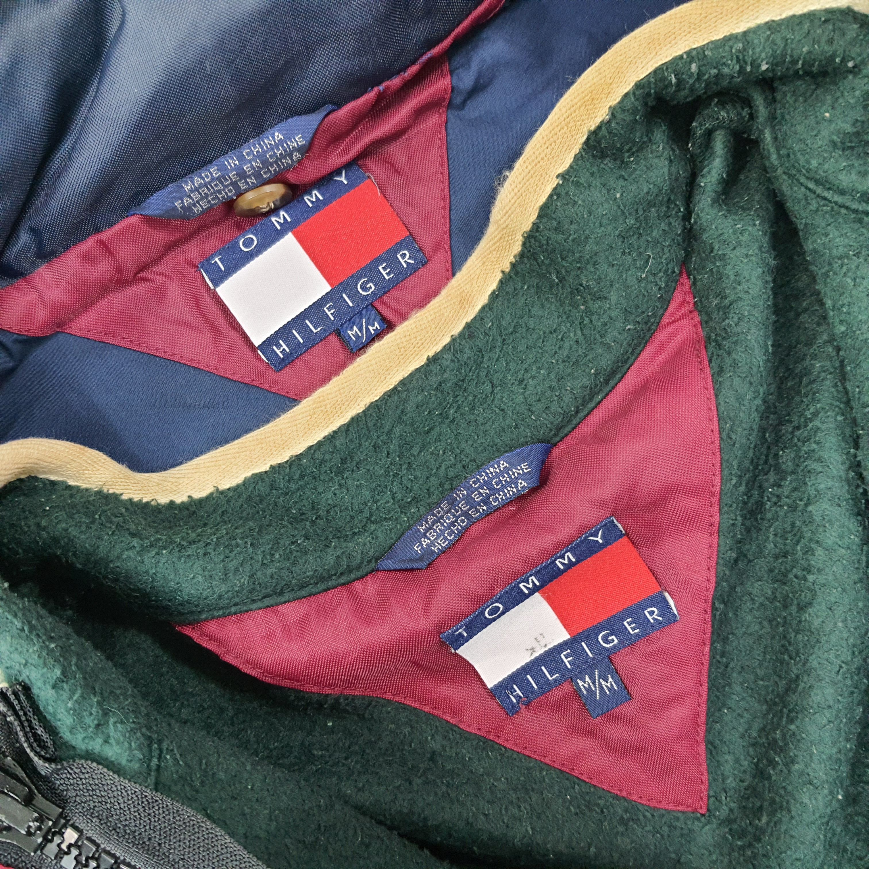 Tommy Hilfiger Vintage Tommy Hilfiger Jacket with Vests C254N11 Size US M / EU 48-50 / 2 - 6 Thumbnail