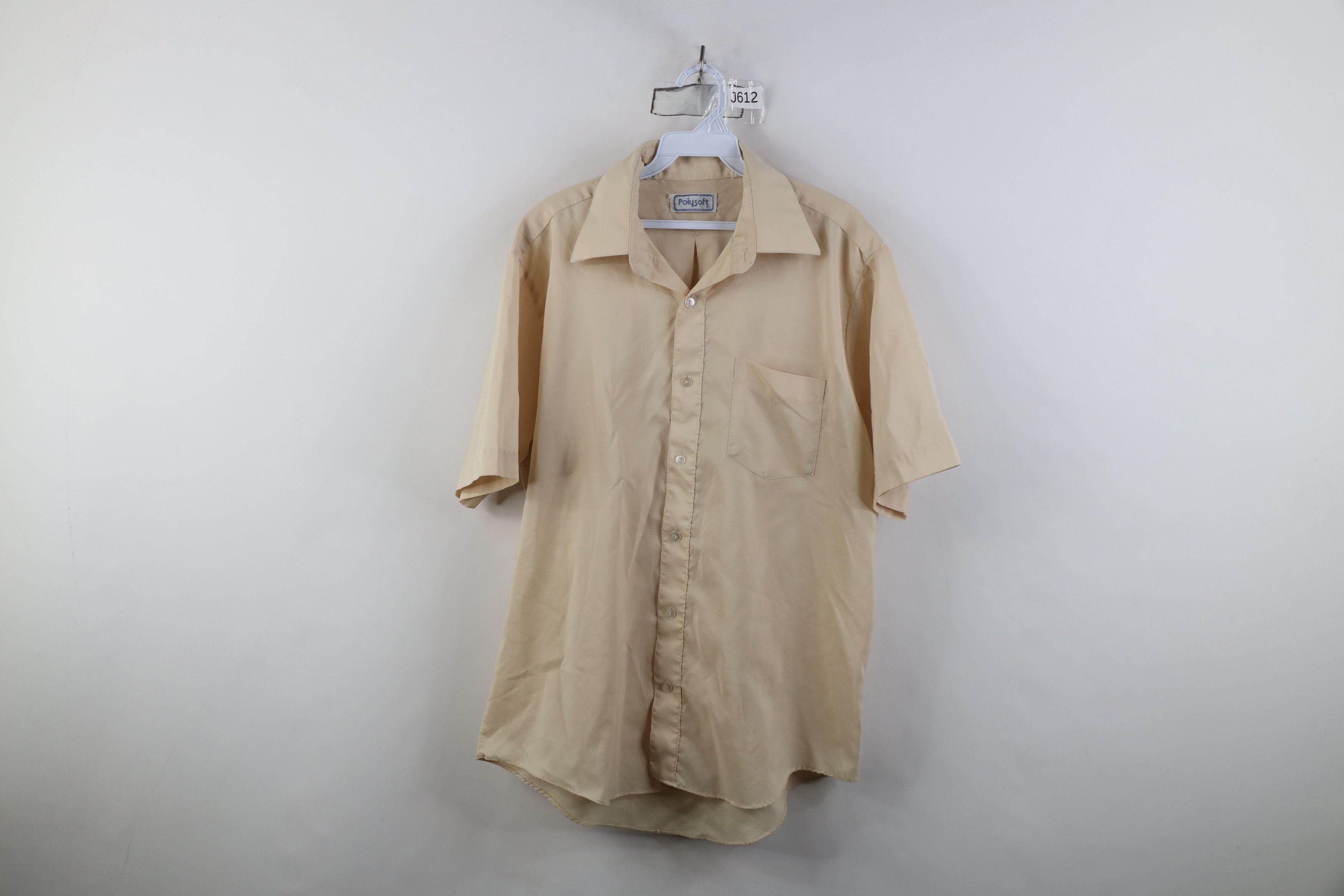 Vintage Vintage 70s Streetwear Short Sleeve Collared Button Shirt Size US M / EU 48-50 / 2 - 1 Thumbnail