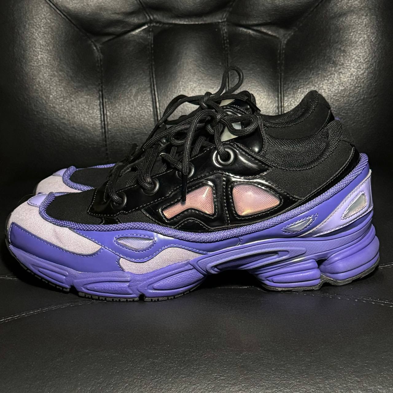 Adidas × Raf Simons adidas raf simons ozweego purple Size US 9.5 / EU 42-43 - 3 Thumbnail