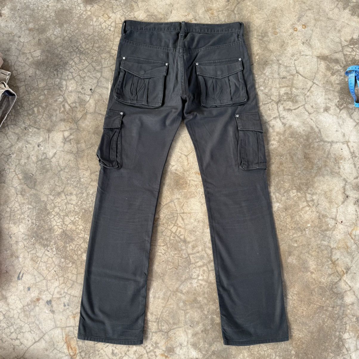 Takeo Kikuchi Vintage Takeo Kikuchi Black Cargo Pants W32 Size US 32 / EU 48 - 7 Thumbnail