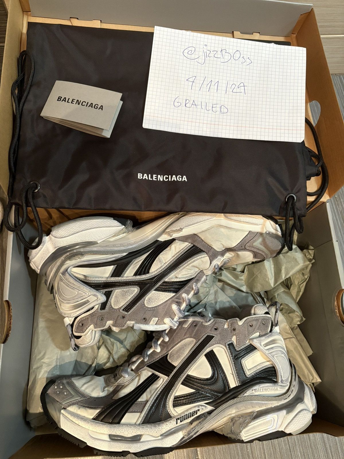 Balenciaga Balenciaga Runner Size US 11 / EU 44 - 2 Thumbnail