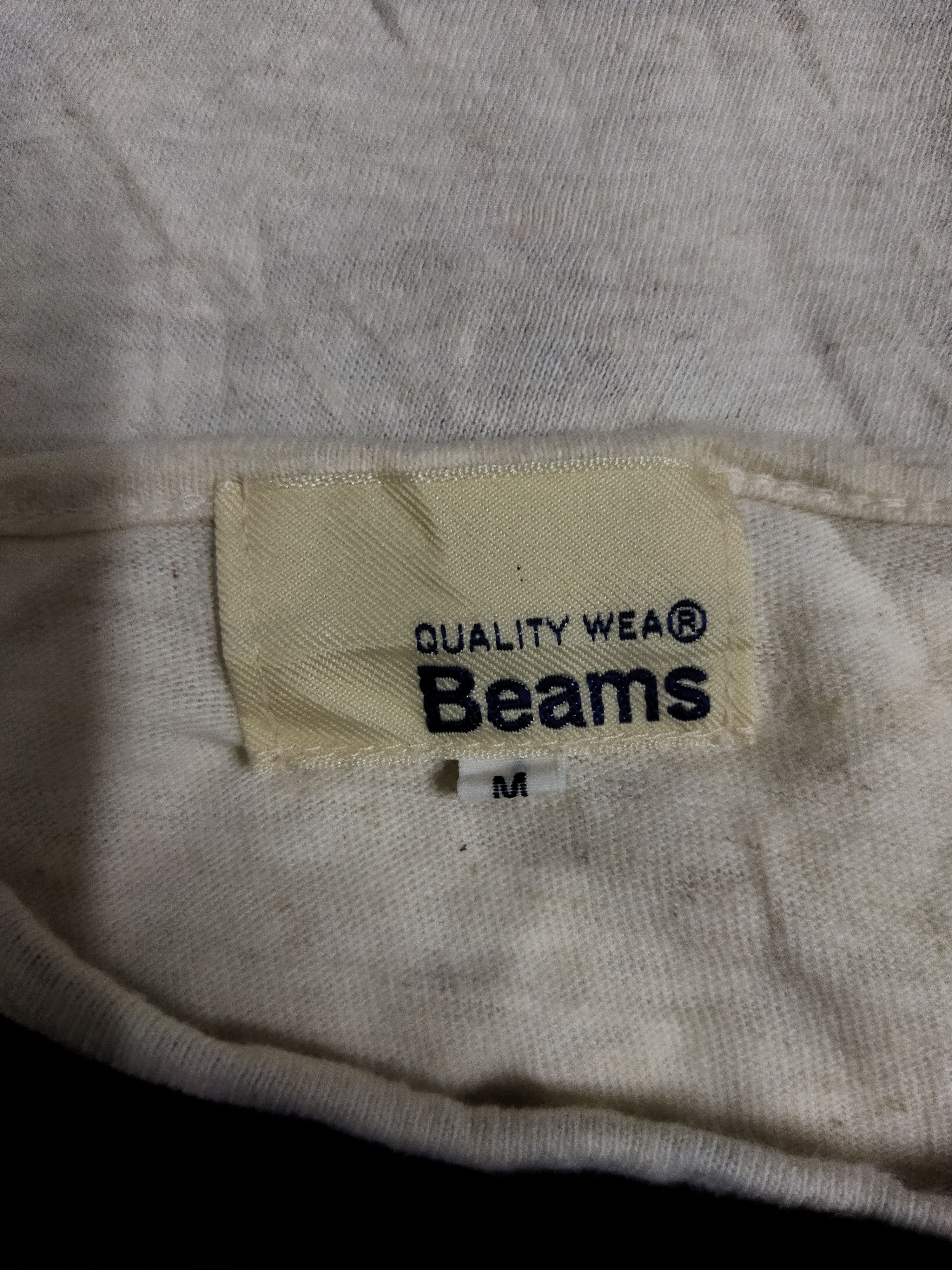 Beams Plus Beams Raw Constructed Punk Tee Size US L / EU 52-54 / 3 - 5 Thumbnail