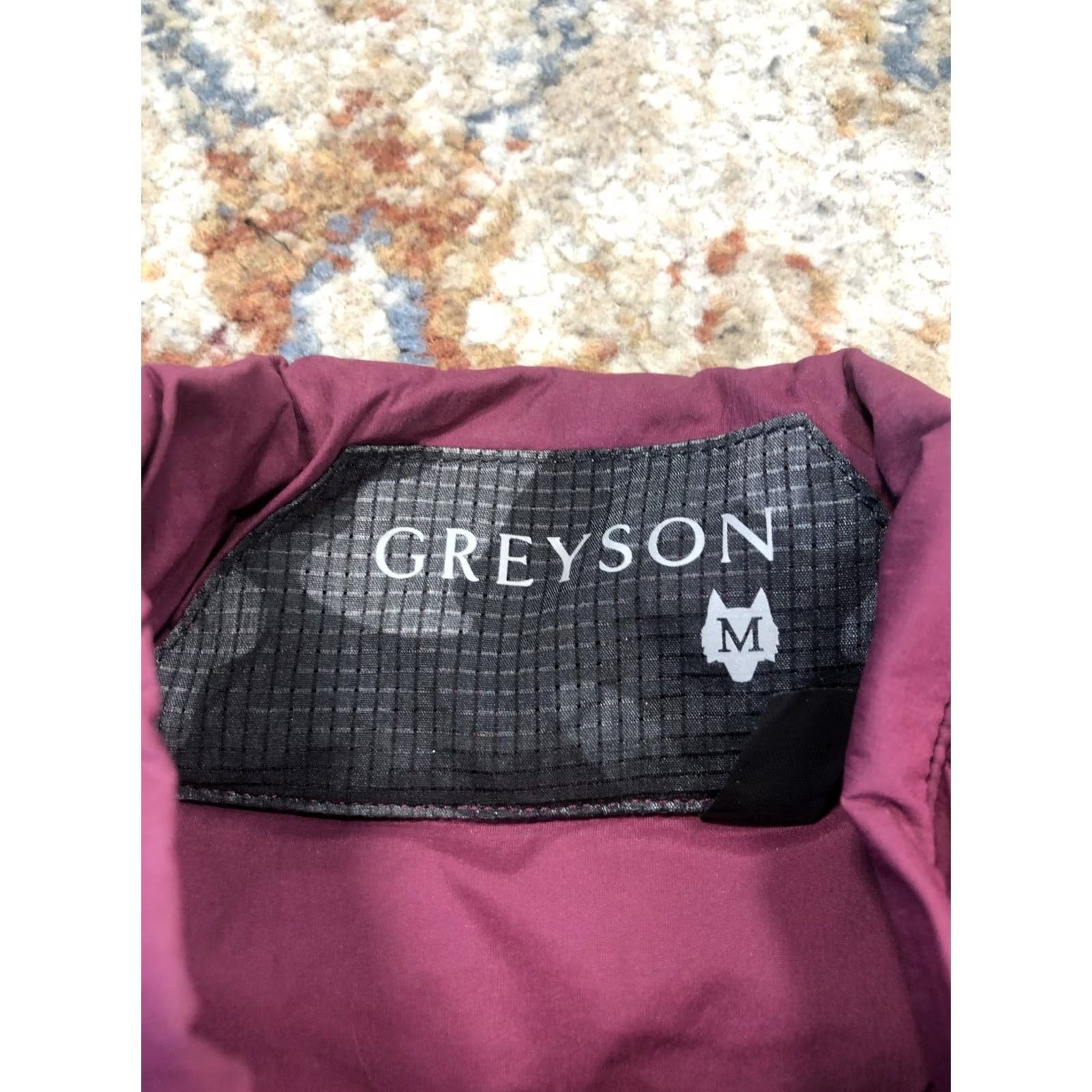 Vintage Greyson Vest Mens M Red Quilted Full Zip Insulated Golf Brookside Logo Size US M / EU 48-50 / 2 - 7 Thumbnail