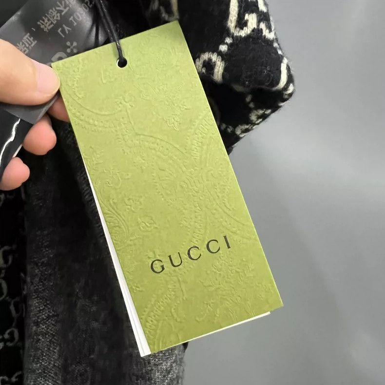 Gucci Gucci GG letter jacquard cloak cloak jacket 2505-Nextarrow Size L / US 10 / IT 46 - 5 Thumbnail