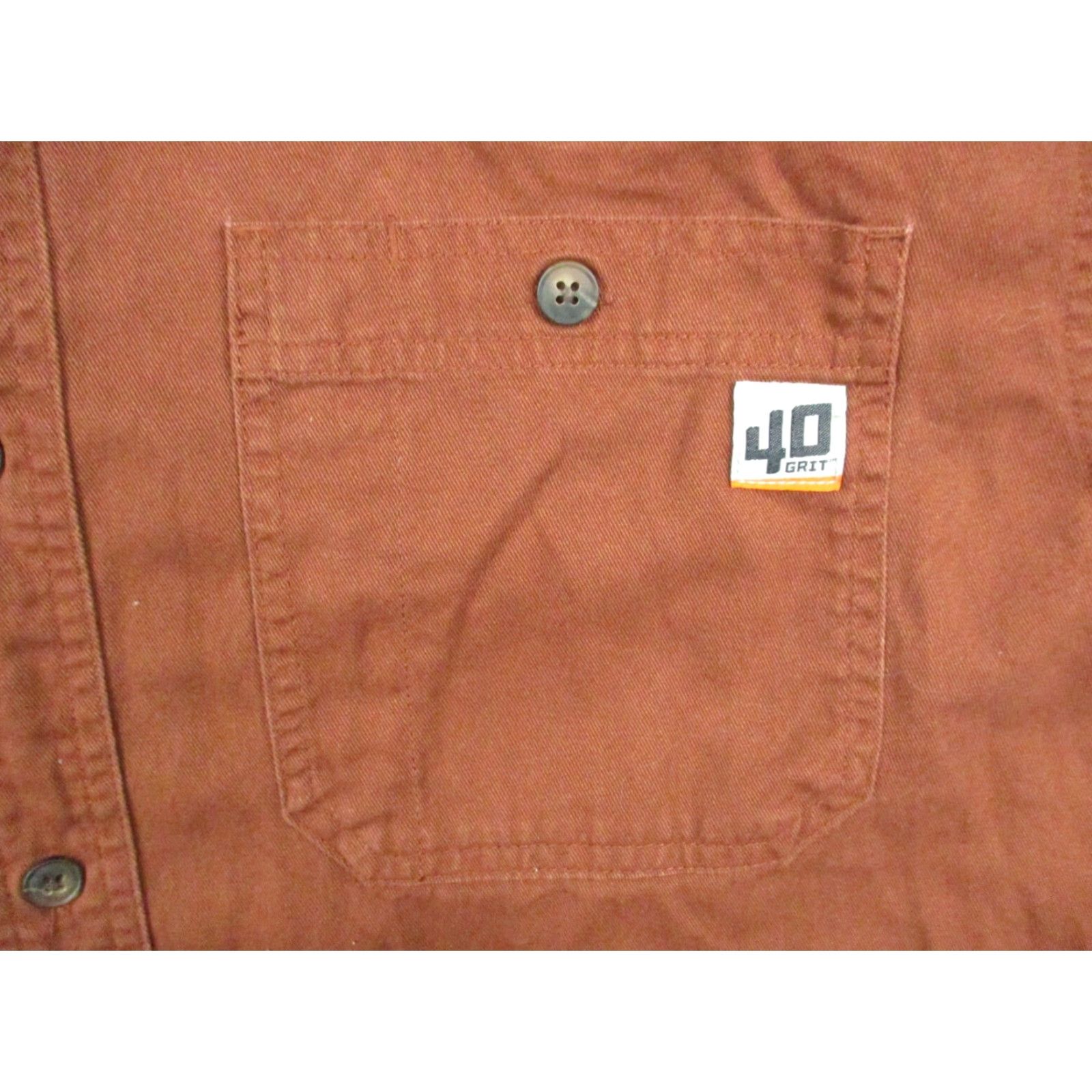 Vintage Duluth Trading Shirt Mens XL Short Sleeve Button-Down Red Cotton Standard Fit Casual Workwear Mens XL Red Cotton Duluth Shirt Size US XL / EU 56 / 4 - 2 Thumbnail