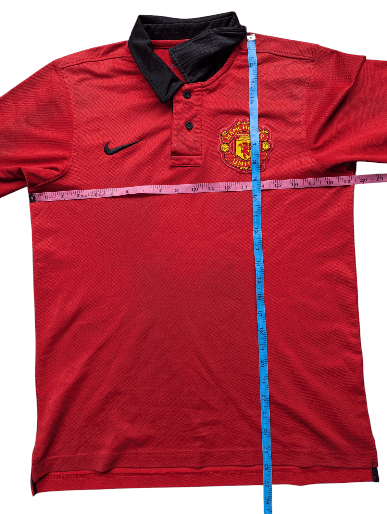 Other NIKE MANCHESTER UNITED POLO SOCCER FOOTBALL SHIRT JERSEY Size US M / EU 48-50 / 2 - 5 Thumbnail