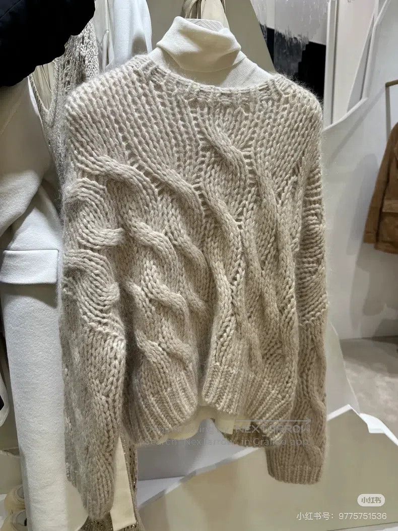 Brunello Cucinelli Brunello Cucinelli Mohair Sweater Size M / US 6-8 / IT 42-44 - 5 Thumbnail
